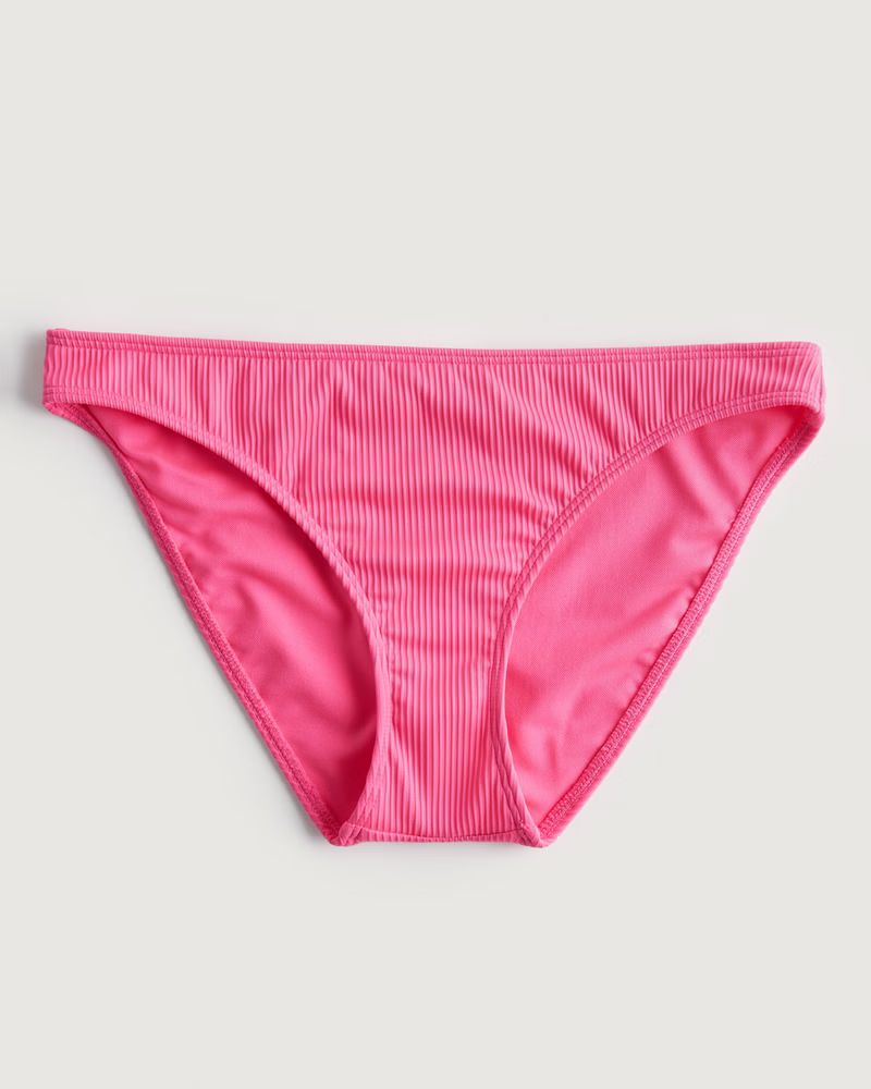 Women's Ribbed Bikini Bottom | Women's Swimwear | HollisterCo.com | Hollister (US)