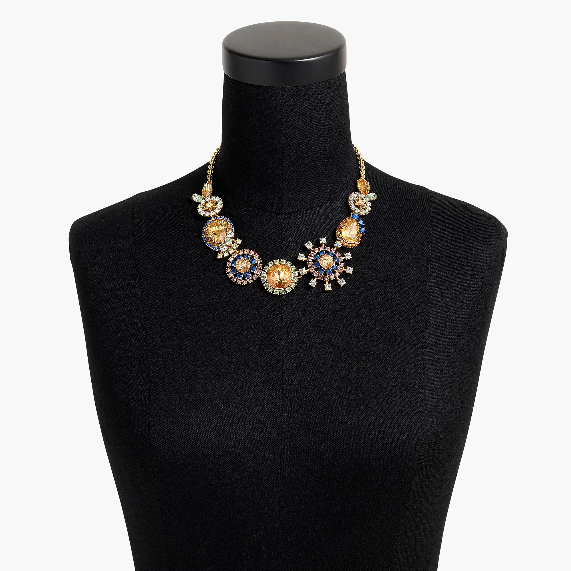 Crystal burst statement necklace | J.Crew Factory