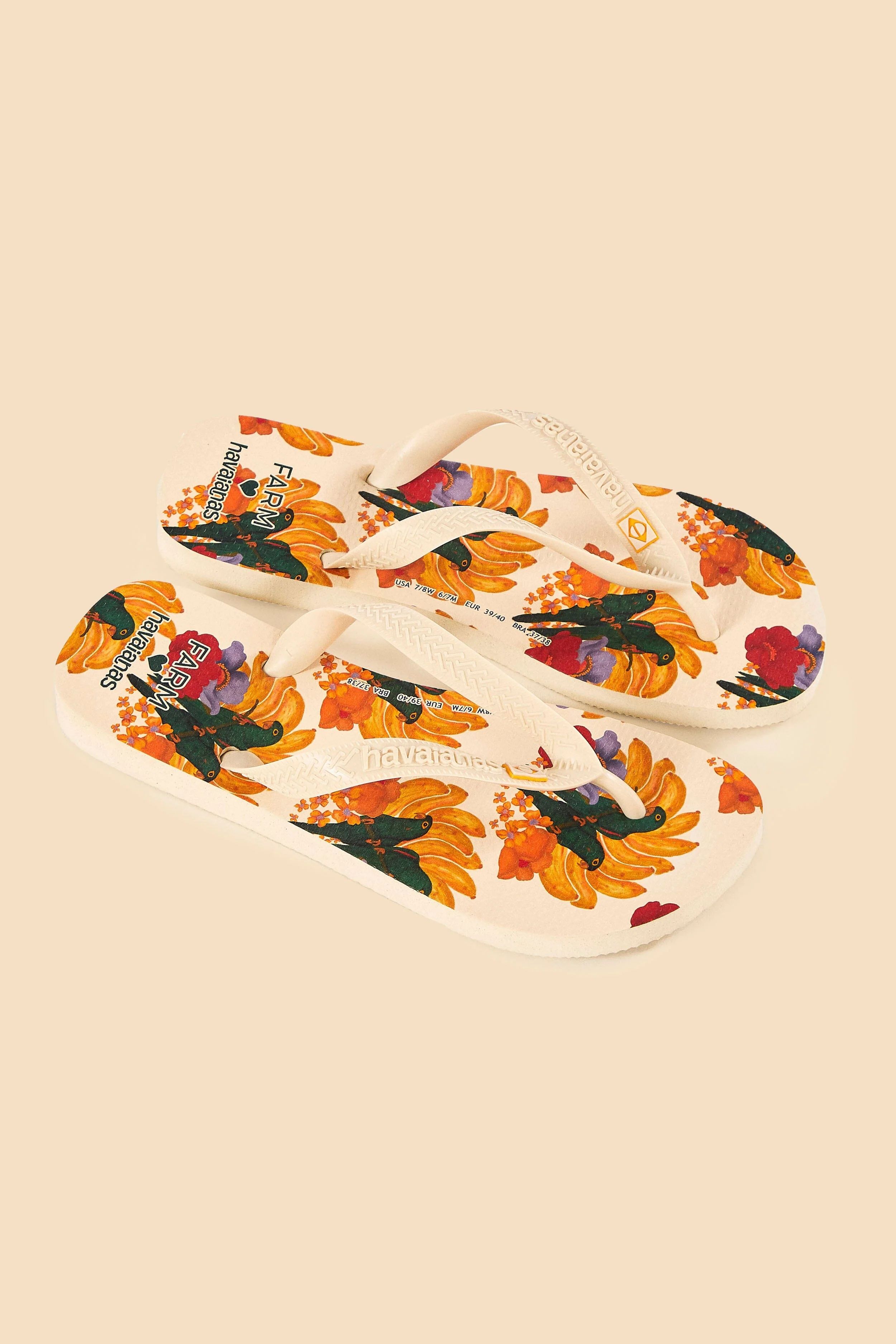 Banana Nest Havaianas Sandals | FarmRio