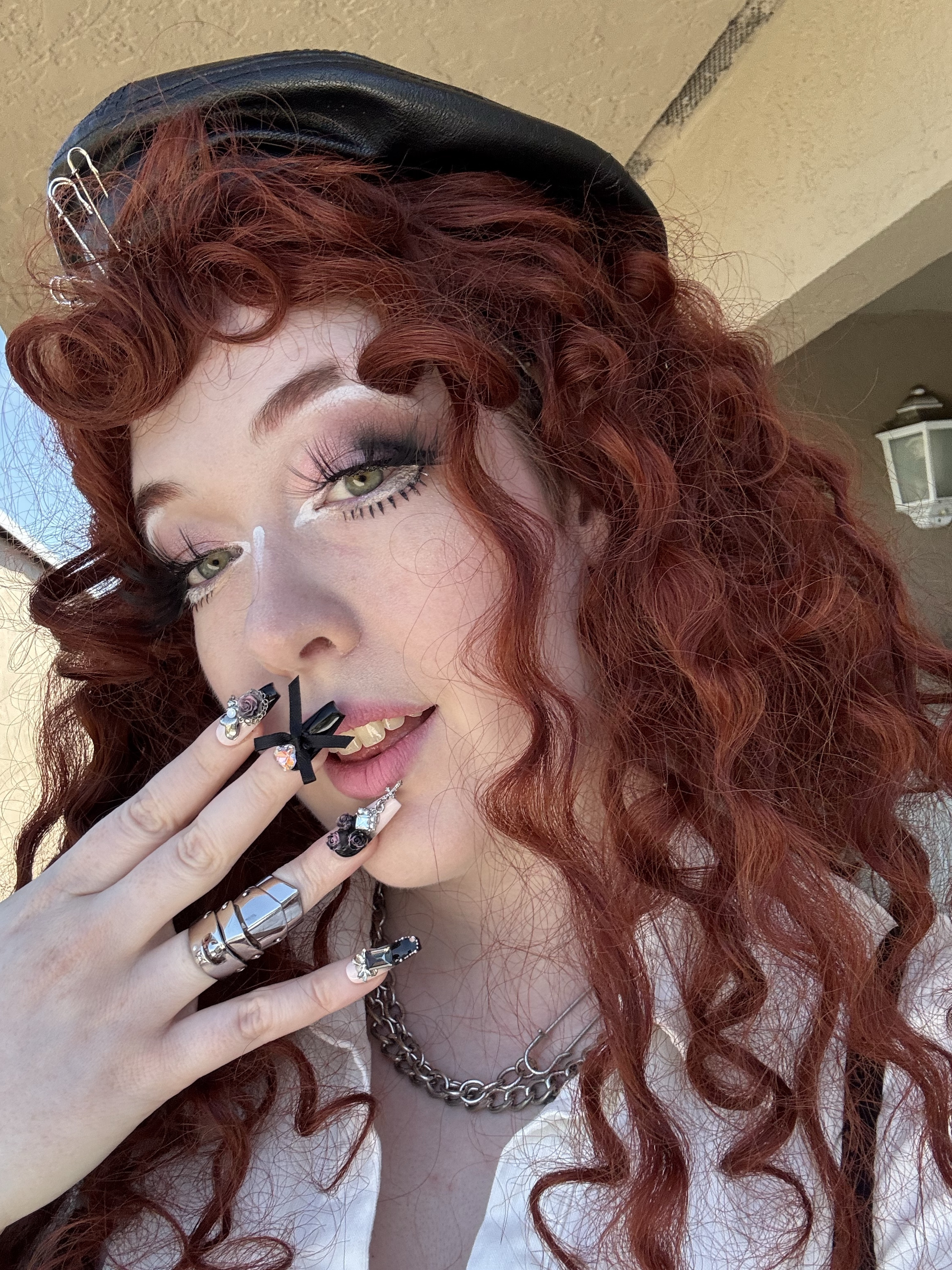 I’ve been experimenting a lot with gyaru looks lately! I love how playful and rebellious it is, and how it really leans into sexuality. It’s not just about the fashion, it’s also about the makeup, the hair and the NAILS! 

Nails gifted by my wonderful friend Cutie Pop Nail Shop! Save some $$$ with my code DAISY5 💕

#LTKFindsUnder100 #LTKStyleTip #LTKBeauty