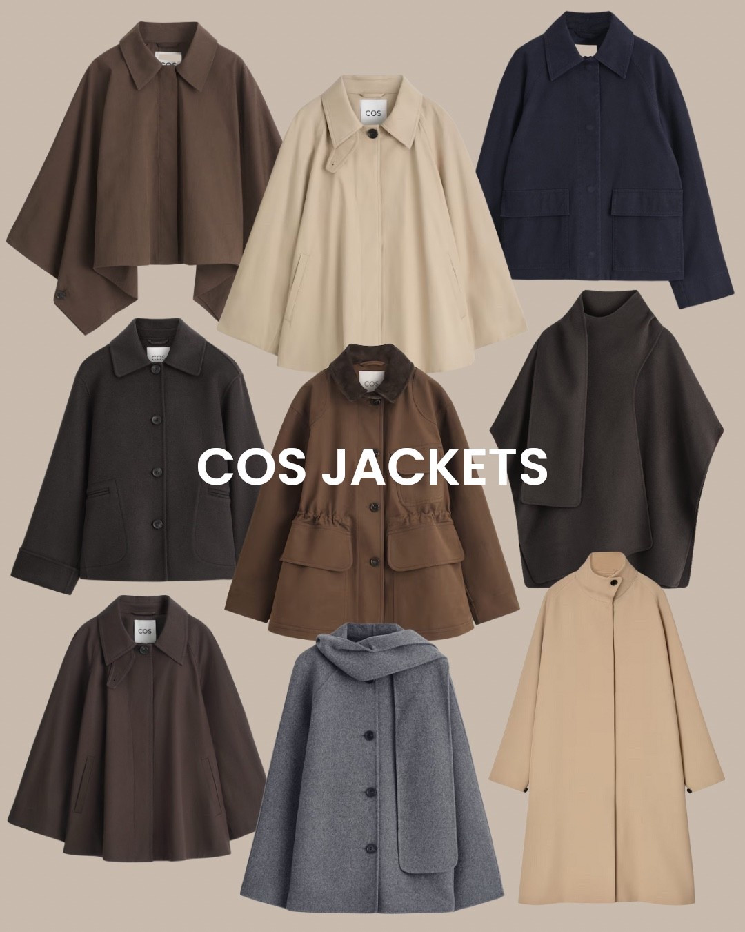 COS jackets, Fall jackets, trench coat, scarf jacket, trench jacket

#LTKSeasonal #LTKStyleTip
