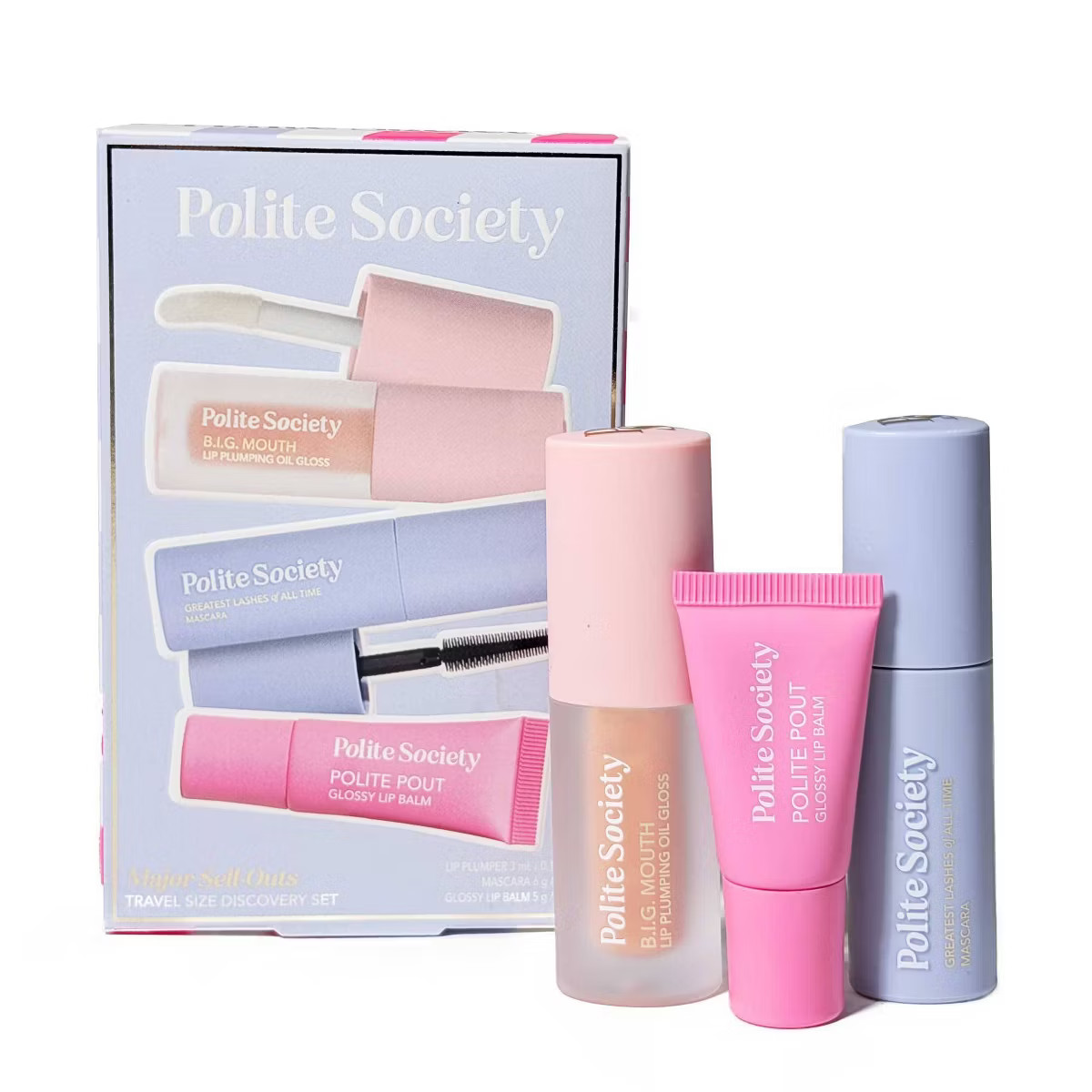 Polite Society Major Sell-Outs Travel Size Discovery Set - 0.46oz/3ct - Ulta Beauty | Target