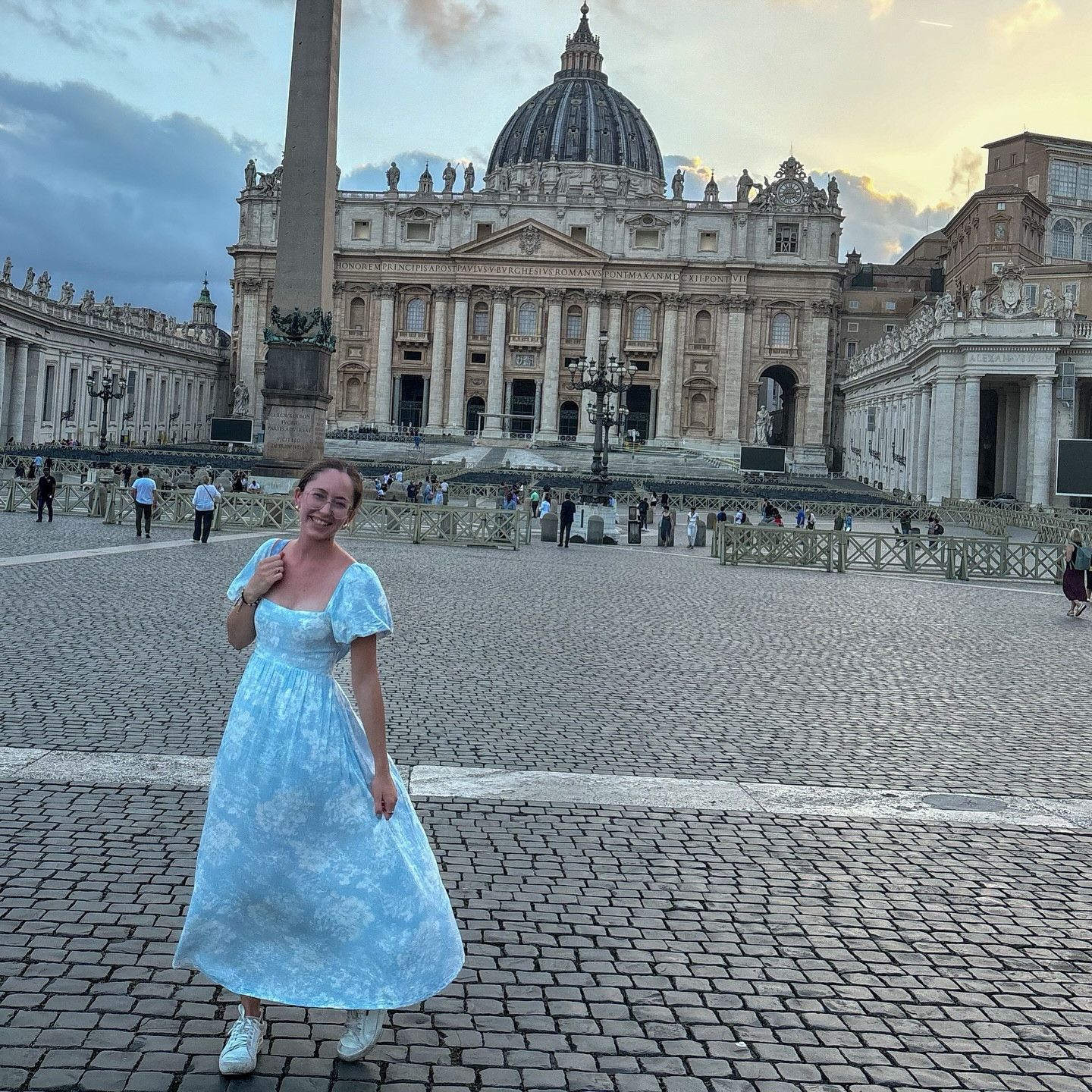 basking in the beauty of the city of saints 🇻🇦🕊️🔔