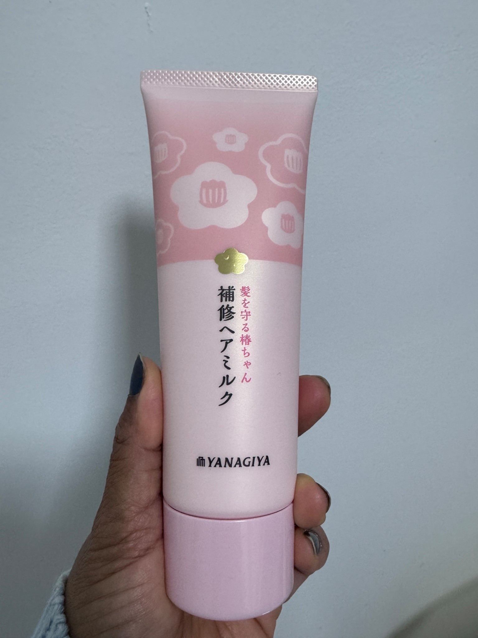 This is leave in conditioner- Japanese Yanagiya , smells so good ( like cherry blossoms) texture is like milk cream, de tangles your hair and my frizzy hair after wash is so silky and smooth. 

I bought it off Yesstyle , use code : PAMSSTATION

#LTKootd #LTKOver40 #LTKHome