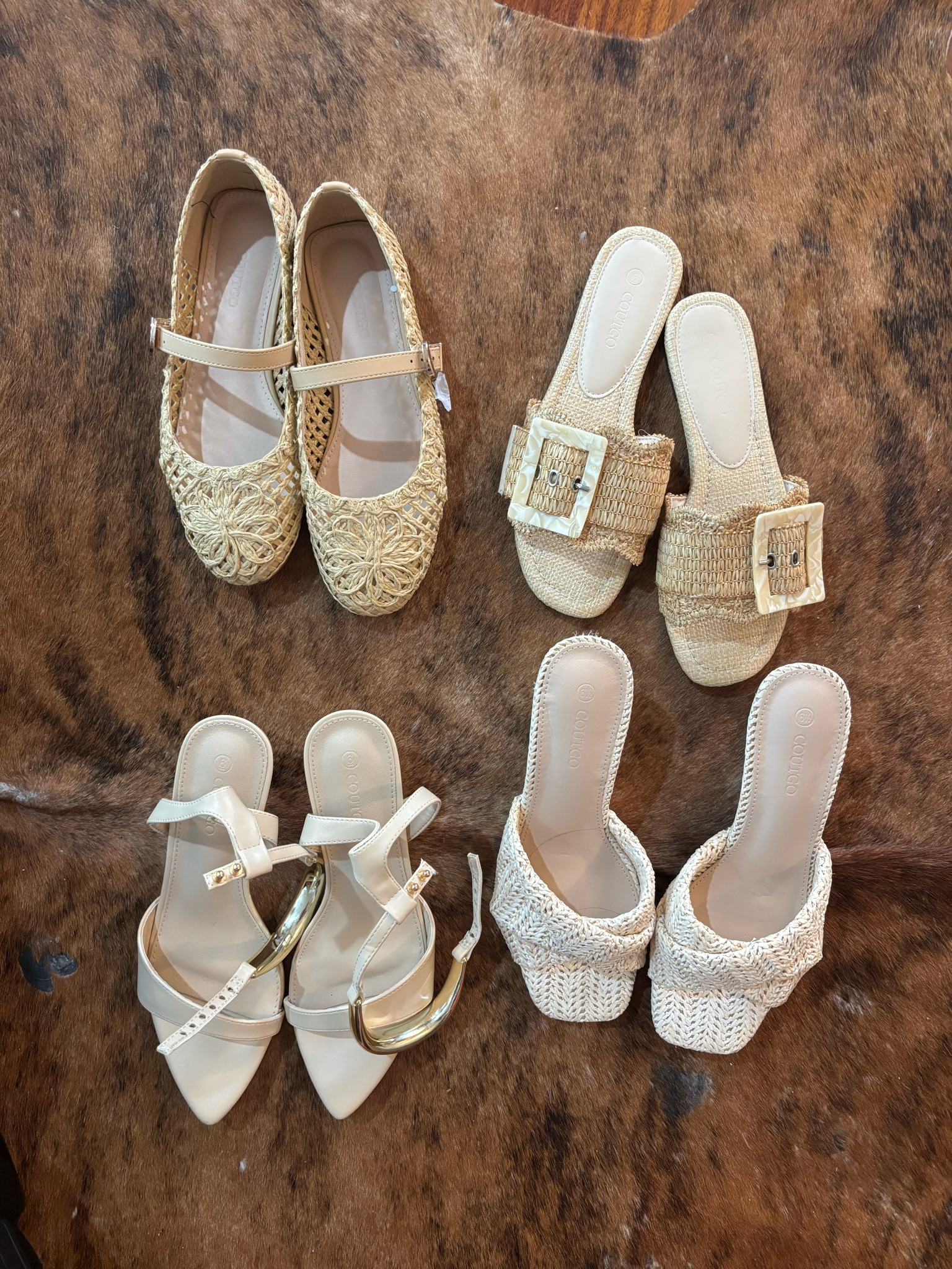 Amazon shoes I’m loving 
Summer shoes 
Slides, wedges, ankle strap heels, pointy toe, Mary Jane’s 

#LTKSaleAlert #LTKSeasonal #LTKootd
