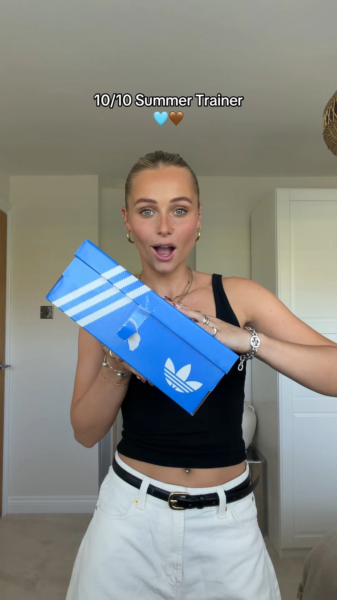 sorry but are these not just the cutest shoe ever 🤎🩵  ad

#LTKunboxing #LTKshoes #LTKsummer