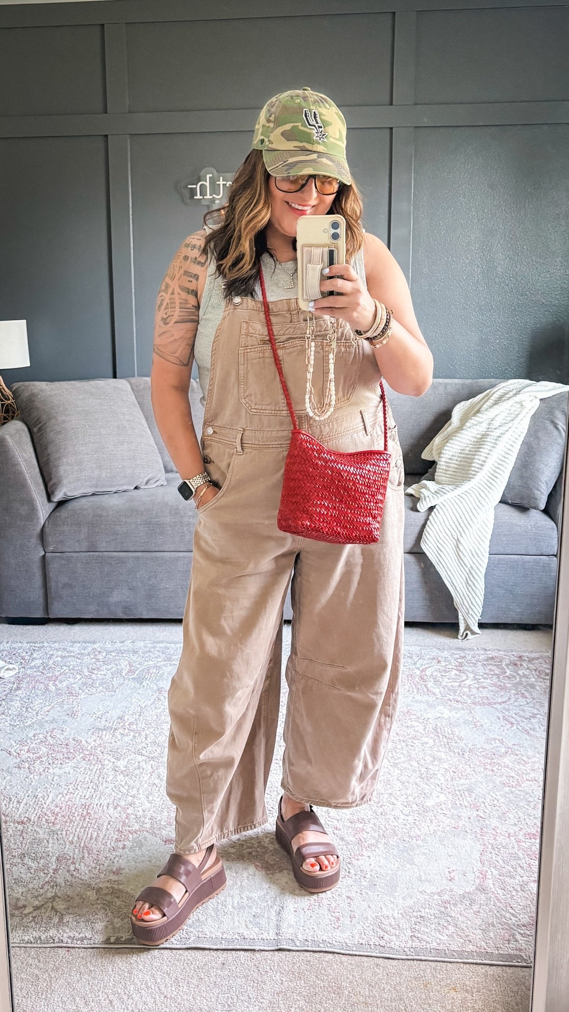 Today’s ootd
GAP overalls - L
GAP Factory tank - XL
Reef sandals
Madewell bag
@Madewell @gapstyle

#LTKOver40 #LTKSaleAlert #LTKMidsize