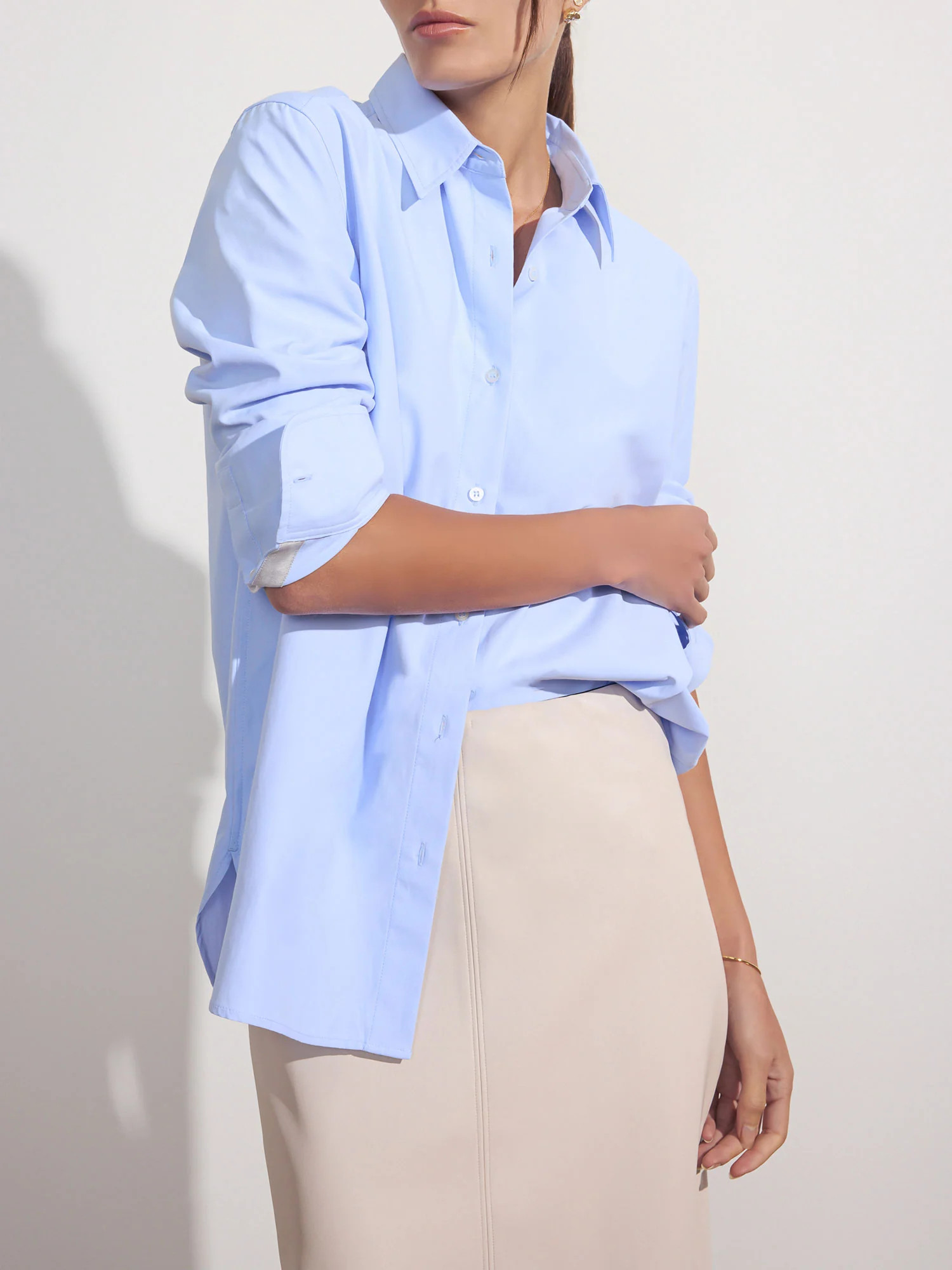 Brochu Walker | Women's Lark Shirt in Oxford Blue | Brochu Walker