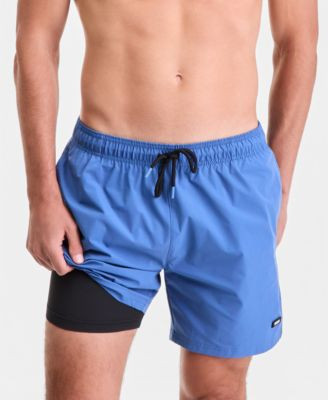 BOSS Men's Inner Compression Short 6" Swim Trunks - Macy's | Macy's