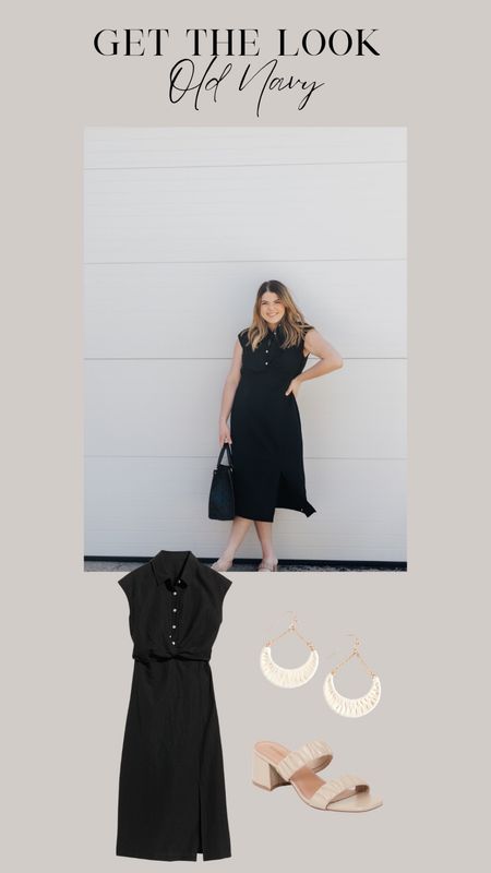 Get the look - Old Navy outfit - Spring outfit - Black dress 

#LTKSeasonal #LTKcurves #LTKstyletip