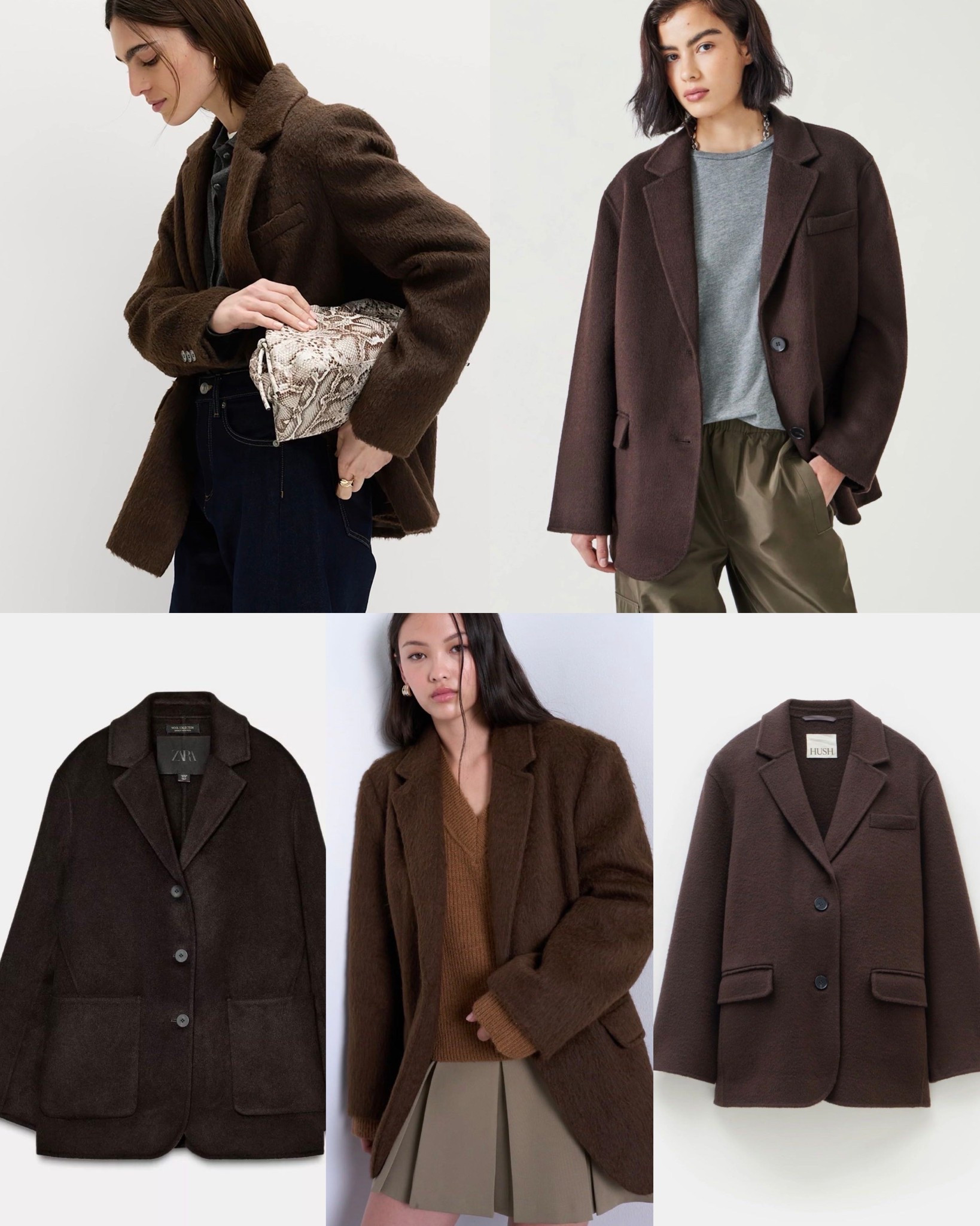 A brown wool blazer is the piece that will take your looks effortlessly into the new year and beyond. Here are my picks x

#LTKstyletip #LTKuk #LTKwinter