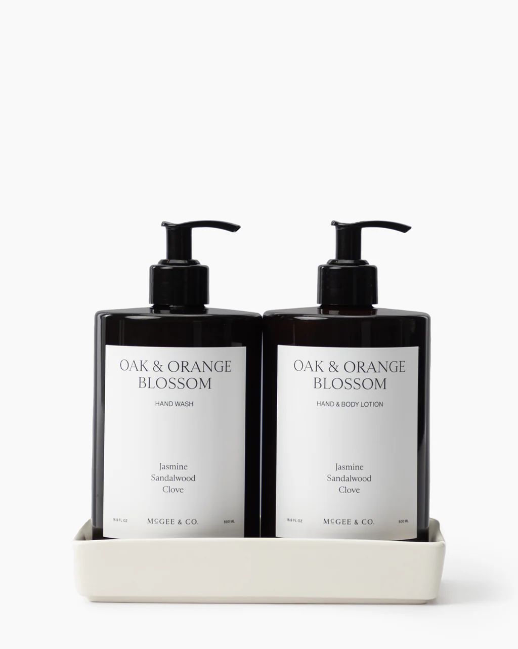 Oak & Orange Blossom Hand Duo | McGee & Co.