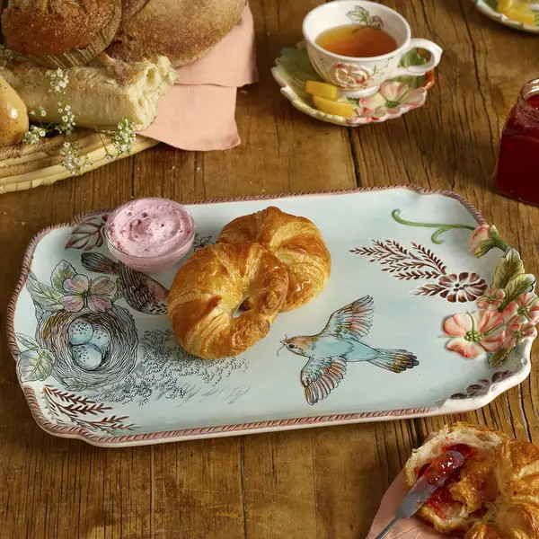 Fitz and Floyd English Garden 17-in Serving Platter | Bed Bath & Beyond