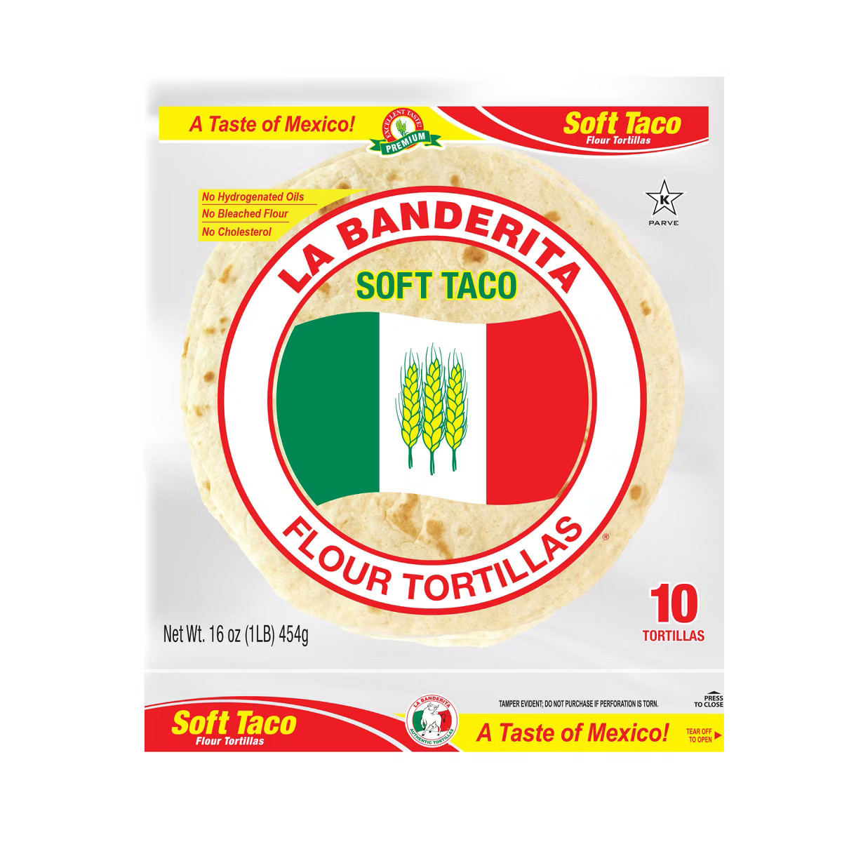 La Banderita Taco Size Flour Tortillas - 16oz/10ct | Target