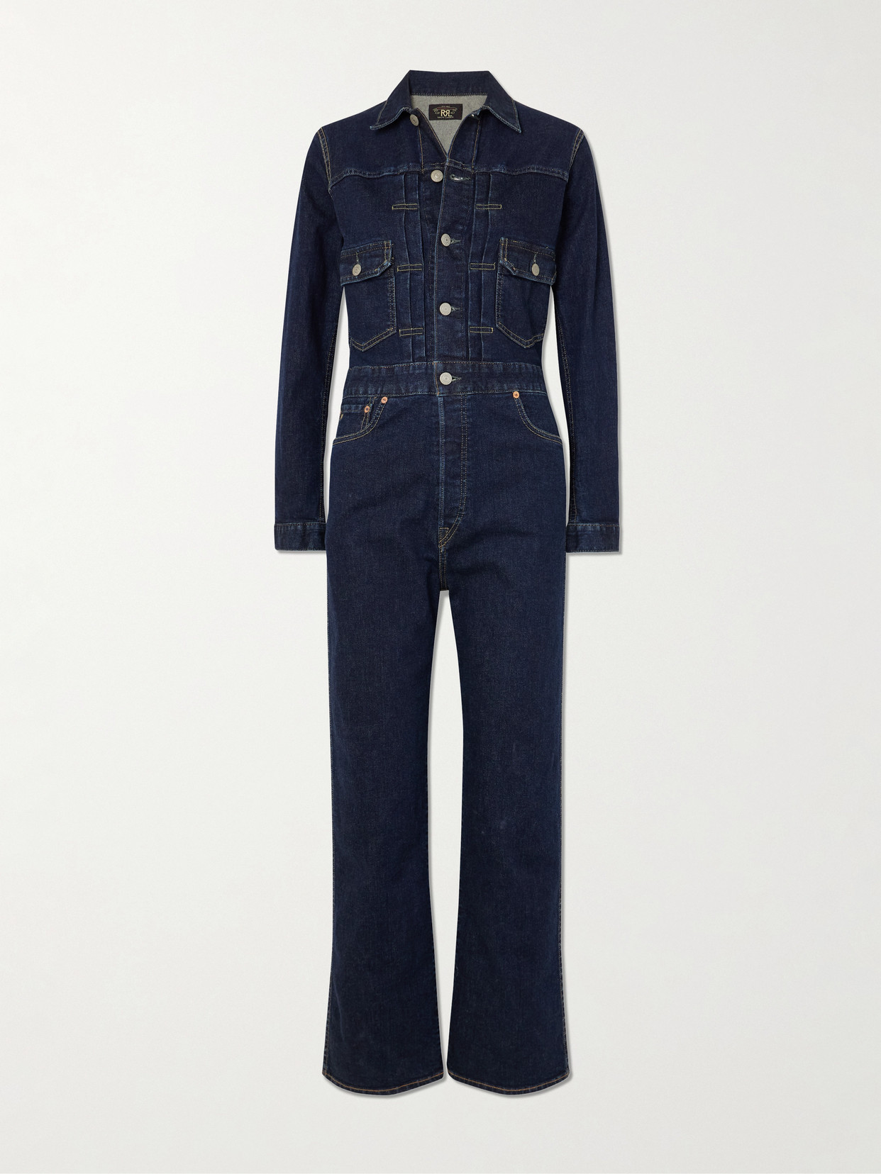 RRL - Denim Jumpsuit - Blue | NET-A-PORTER (US)