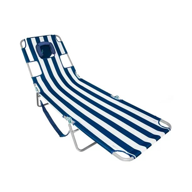 Ostrich Chaise Lounge Beach Chaise, Striped | Walmart (US)