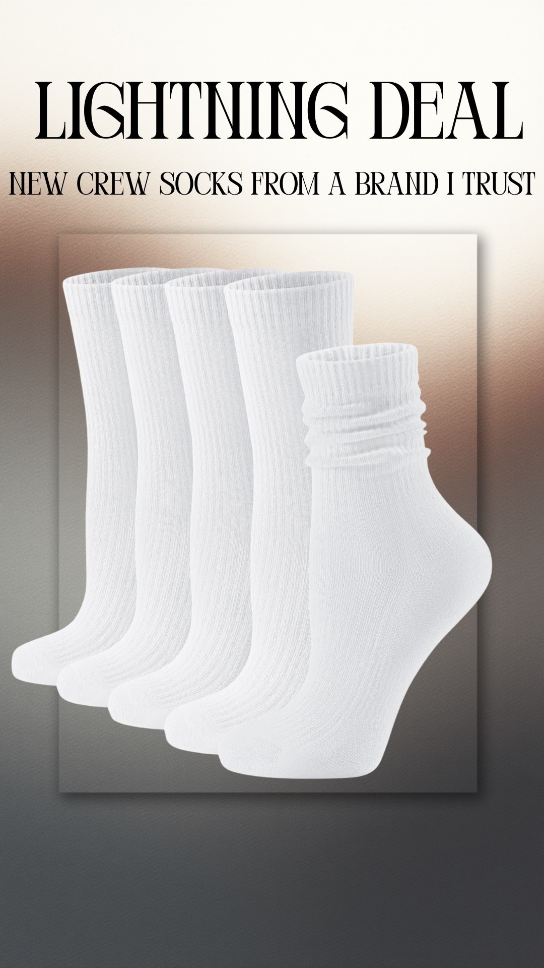 Lightning deal. Prices are valid for a few hours only.

#LTKSaleAlert