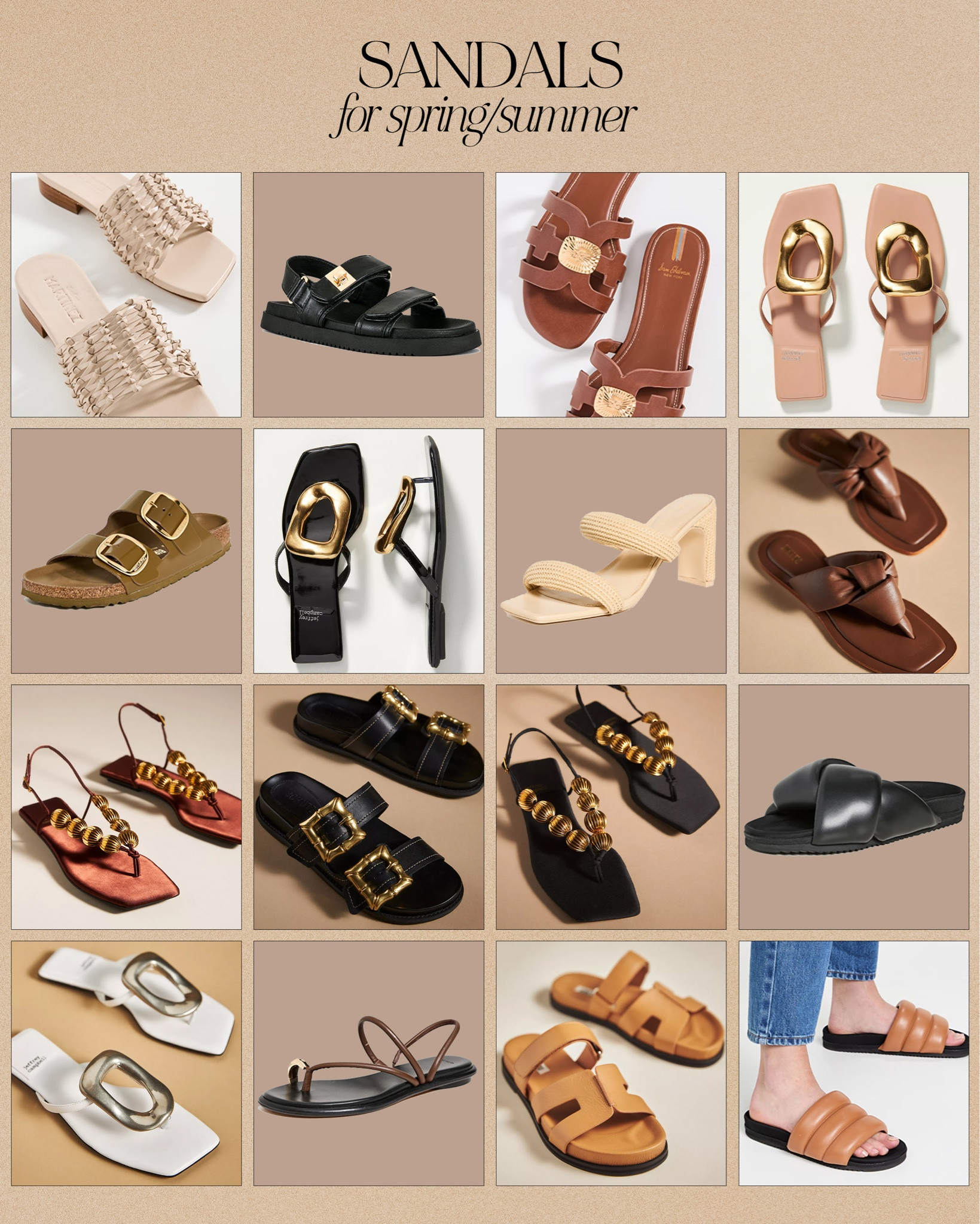 Sandals for spring/summer ☀️