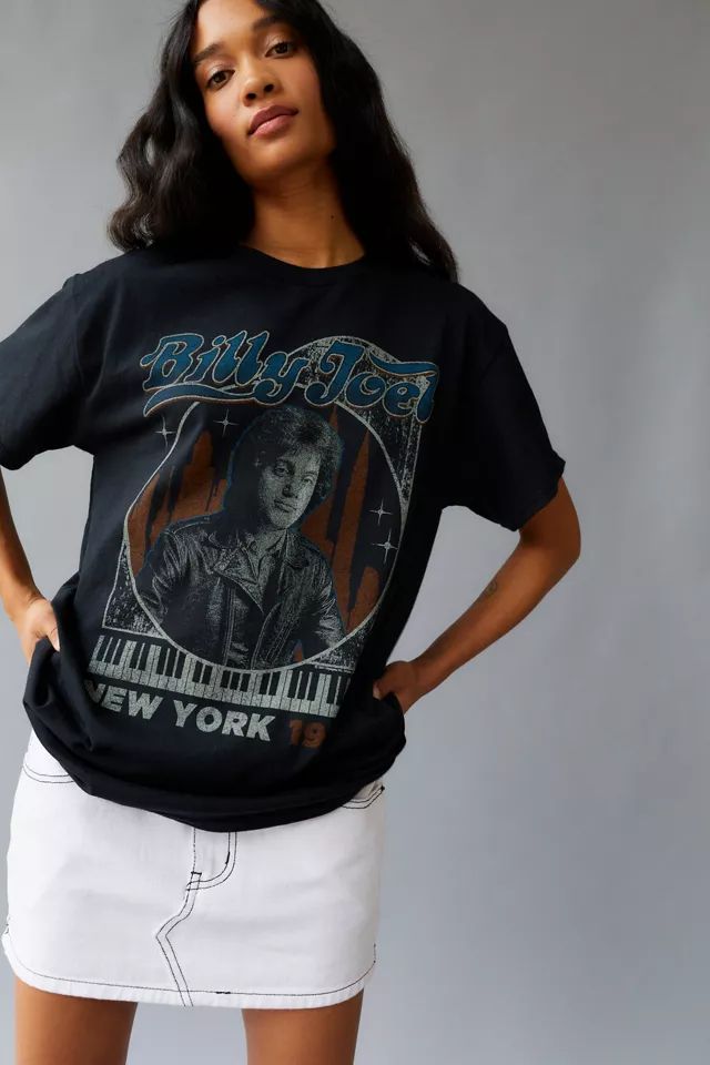 Billy Joel NYC Graphic Tee | Urban Outfitters (US and RoW)