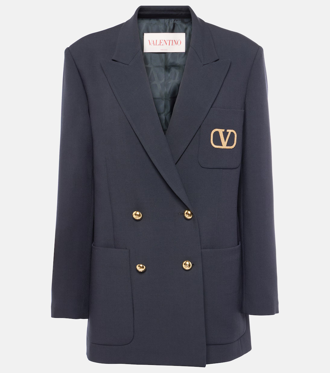 VLogo Signature virgin wool jacket | Mytheresa (US/CA)