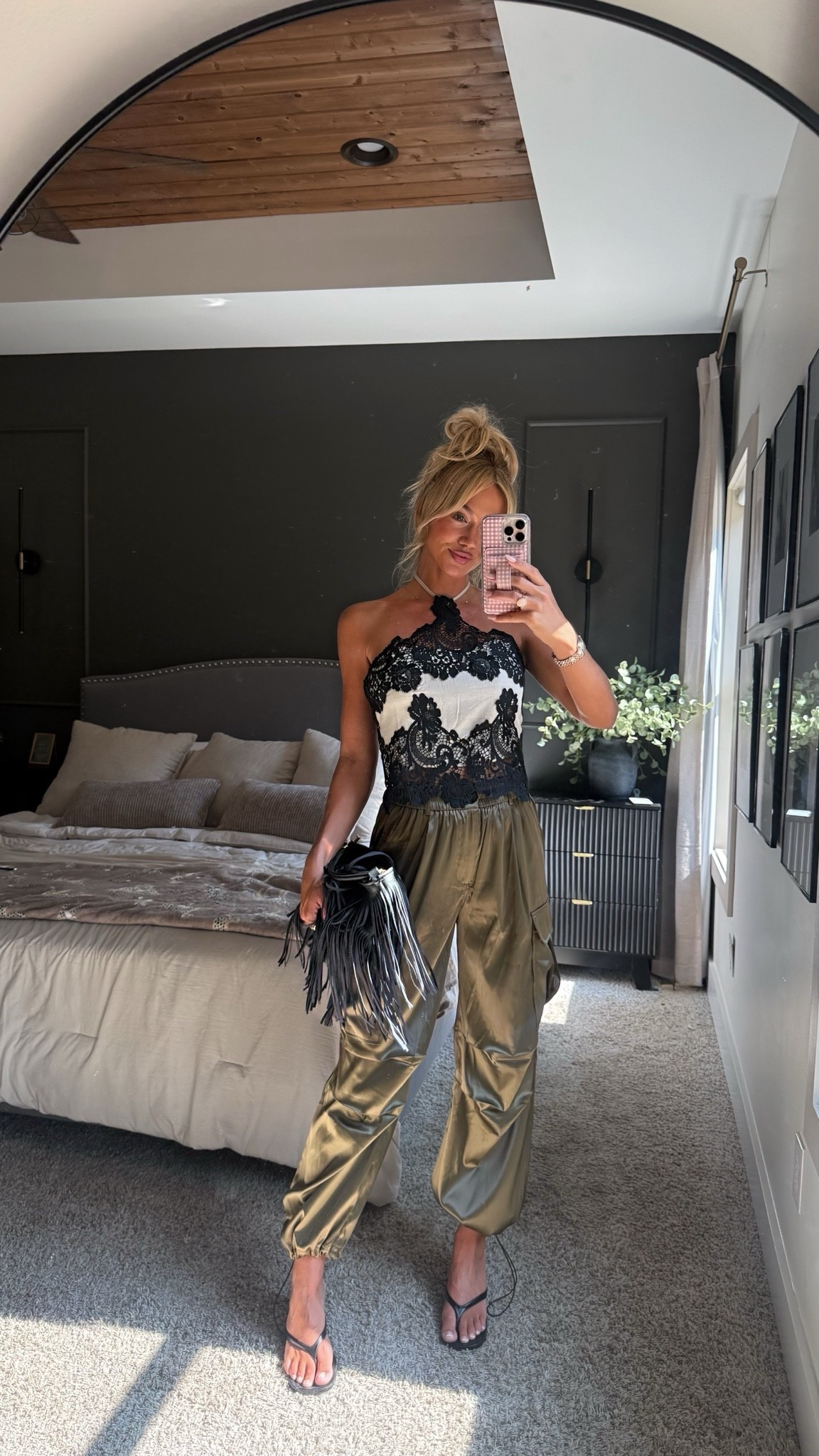 The perfect girls night out or date night look! This top is going quick!  Save 35% with code ASHLEYS35