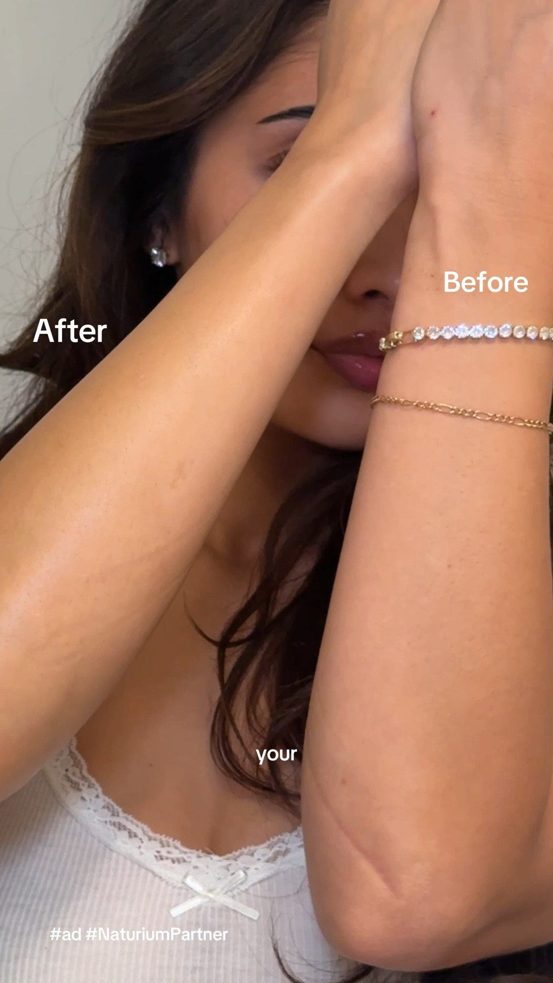 #Ad Okay it’s safe to say I see what the @naturium hype is about now 🤭 

PRODUCTS USED
Multi-calm cream cleanser
Multi-bright milky toner
Multi-bright advanced serum
Urea 5% body serum
 #NaturiumPartner, #Naturium, #NaturiumSkincare #TargetPartner #target #liketkit @shop.ltk @target