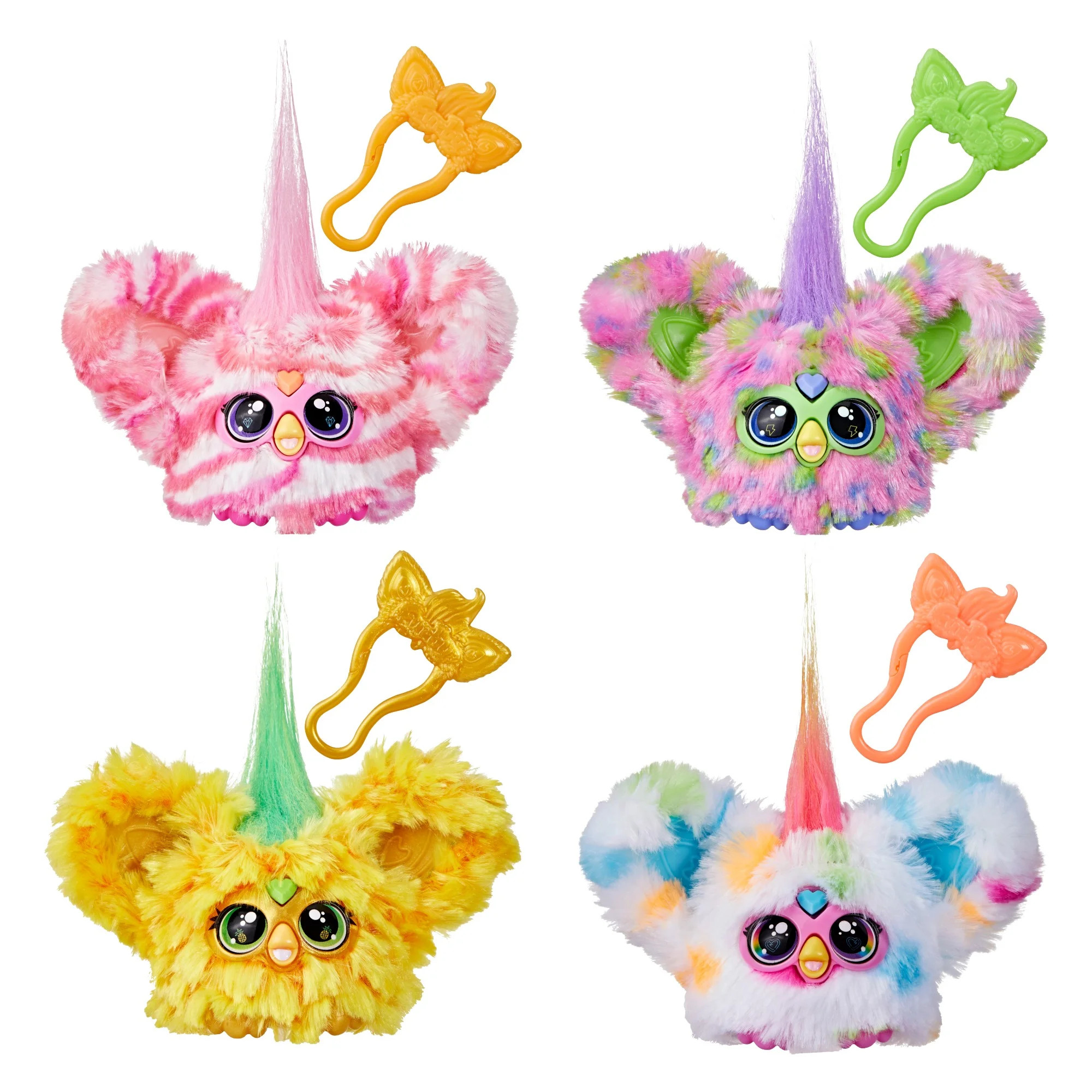 Furby Furblets 4-pack Mini Electronic Plush Toys, Stocking Stuffers for Kids 6 and up | Walmart (US)