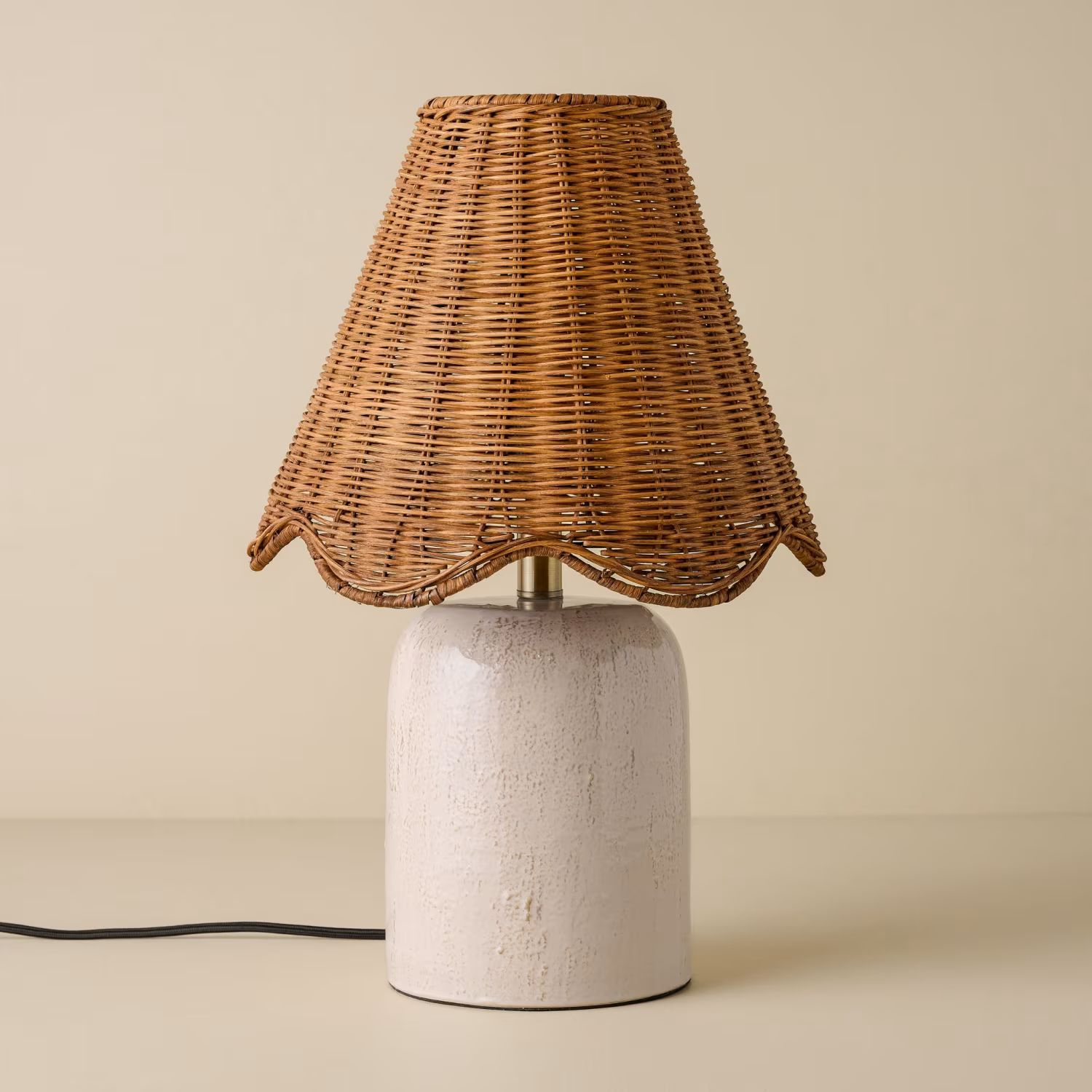 Farrah Table Lamp - Textured Cream | Magnolia