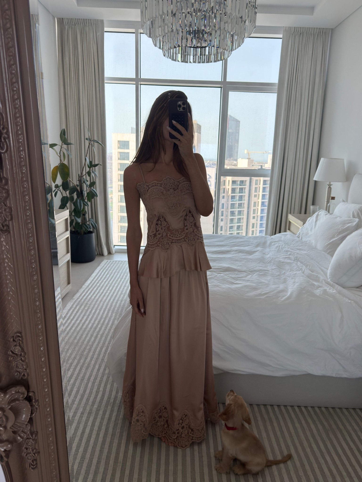 Lace skirt, lace camisole autumn winter transitional seasonal H&M 


#LTKSeasonal