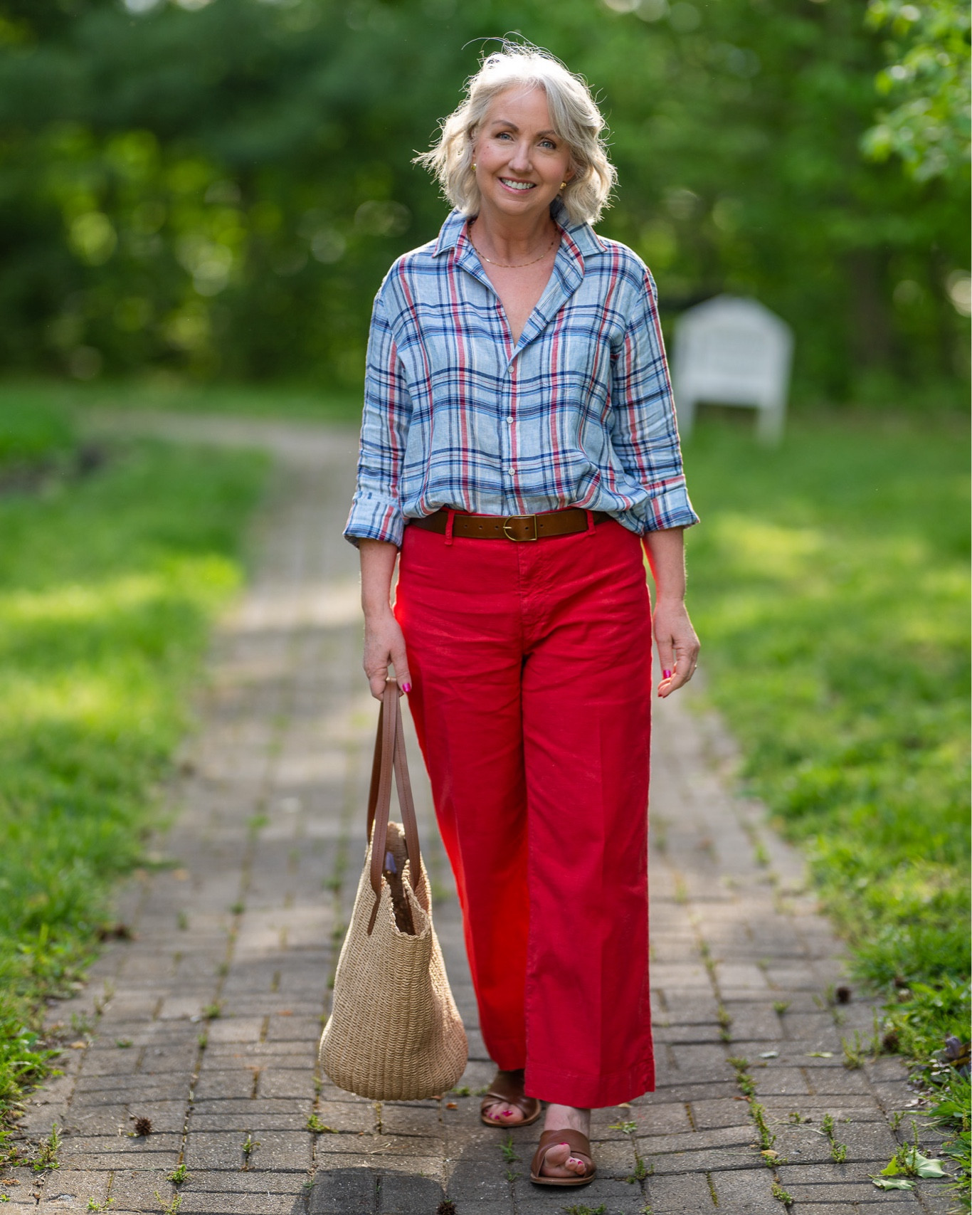 I’m on vacation in Alaska, where I’m wearing long johns most every day 🤣, but I’m looking forward to wearing this red, white and blue combo when I return to the warmer temperatures back home. It definitely gives me all the Memorial Day weekend vibes. 

Speaking of Memorial Day, I want to pause and wish you a meaningful one, especially if you have lost someone in your family in service to our country. That is a huge sacrifice for sure. And I hope you sense this weekend that there are many Americans who value that significant contribution to our welfare and freedom. God bless you and thank you. 

These pants run slightly large, but I’m wearing my TTS 10 for a relaxed fit. I’m wearing a medium shirt. 



#LTKMidsize #LTKOver40 #LTKSeasonal