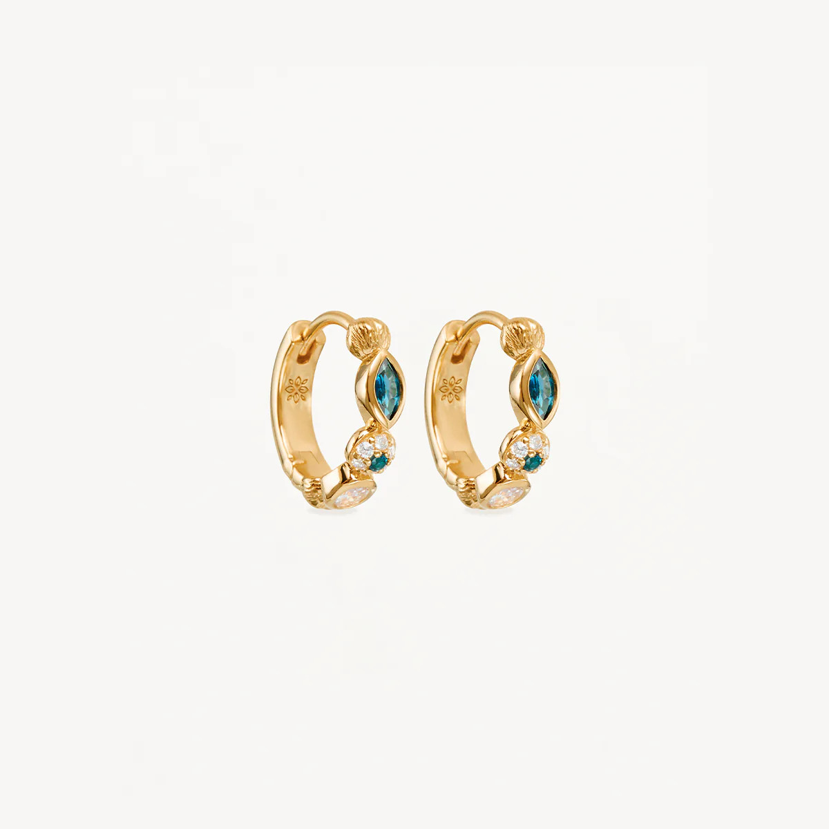 18k Gold Vermeil Protection of Eye Hoops | By Charlotte