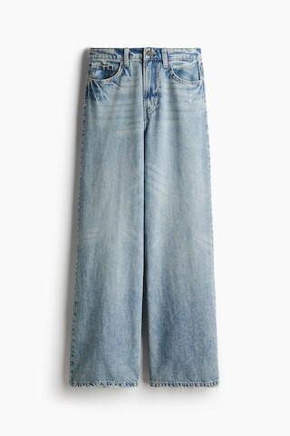 H & M - Wide Ultra High Jeans - Blue | H&M (AU)