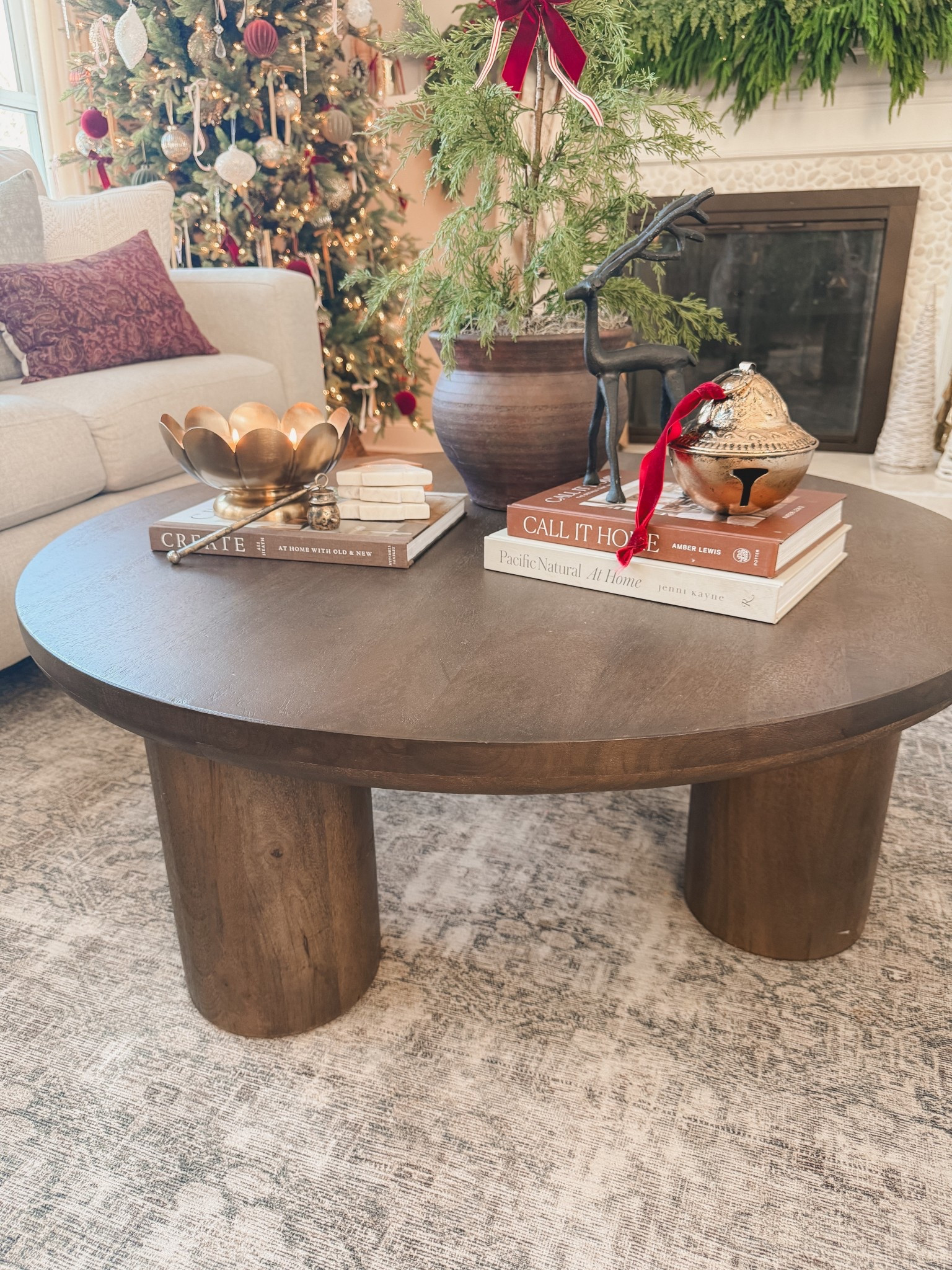 Christmas coffee table styling! 

#LTKHoliday #LTKSeasonal #LTKHome