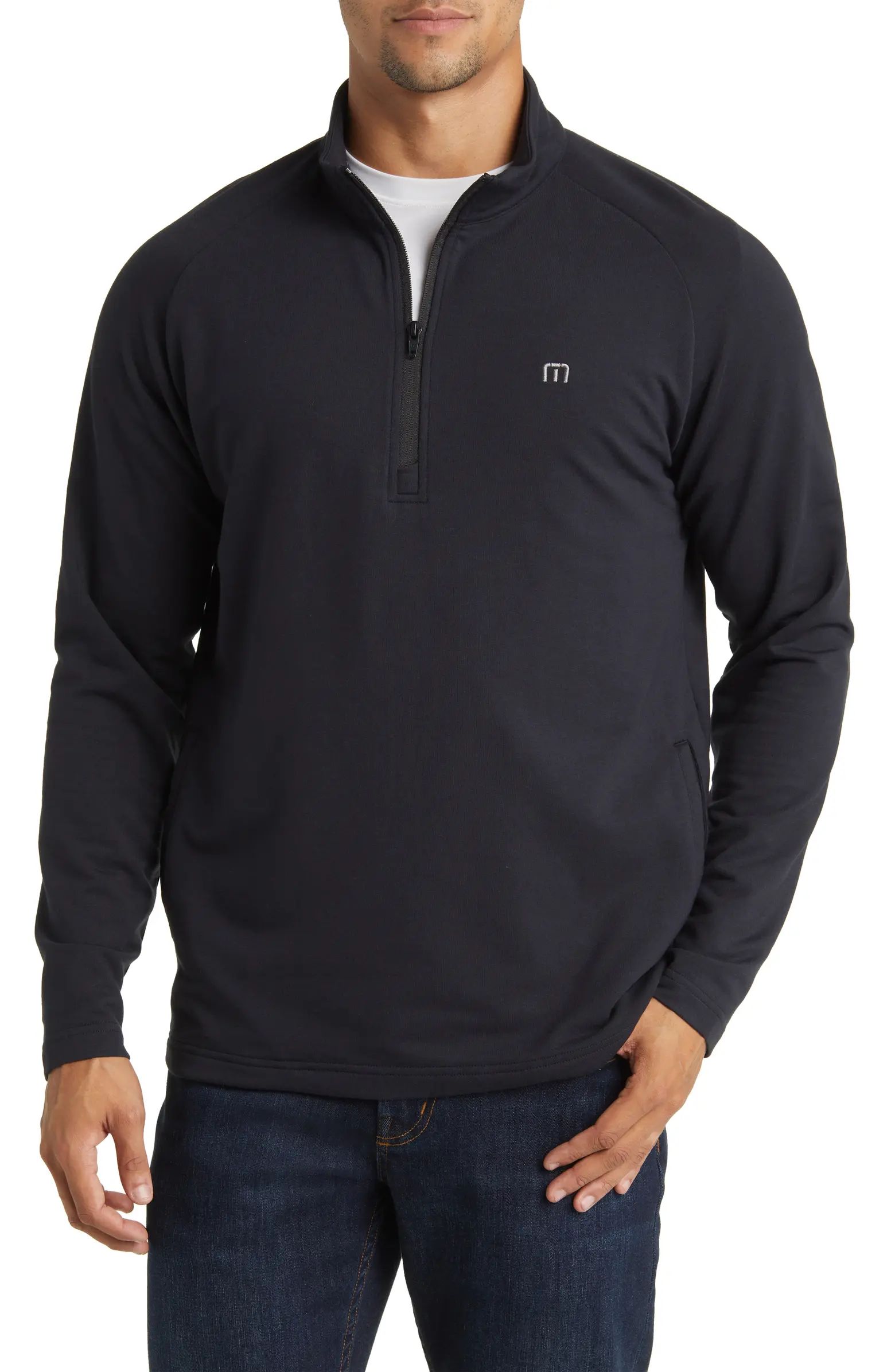 Travis Mathew Valiant Quarter Zip Pullover | Nordstrom | Nordstrom