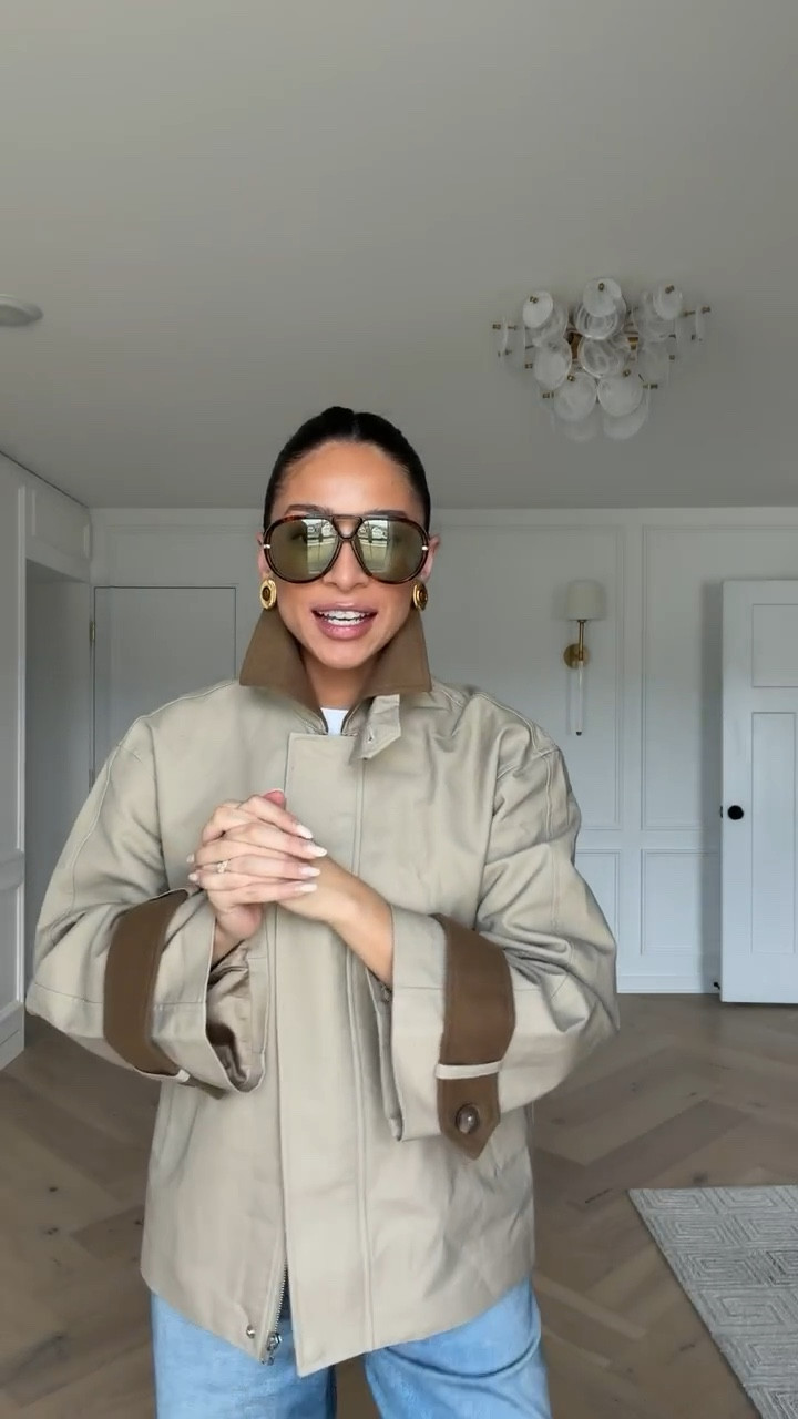 Spring outfit! Wearing size S white tee, M trench jacket - super lightweight perfect for transitioning into spring - and size 29 long sweatpant jeans 

Spring fashion
Spring style 
Jeans outfit 
Weekend outfit
Casual outfitt

#LTKSeasonal