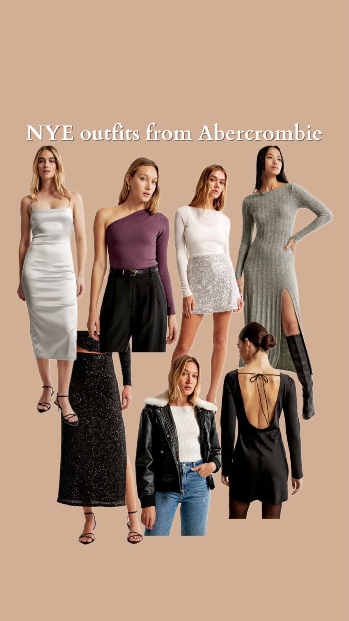 Some fun Abercrombie pieces perfect for NYE or ANY special occasion! I’m a size 14 and have XL’s in everything, size down in the sweater dress if you want it more bodycon!

#LTKmidsize #LTKHoliday #LTKplussize