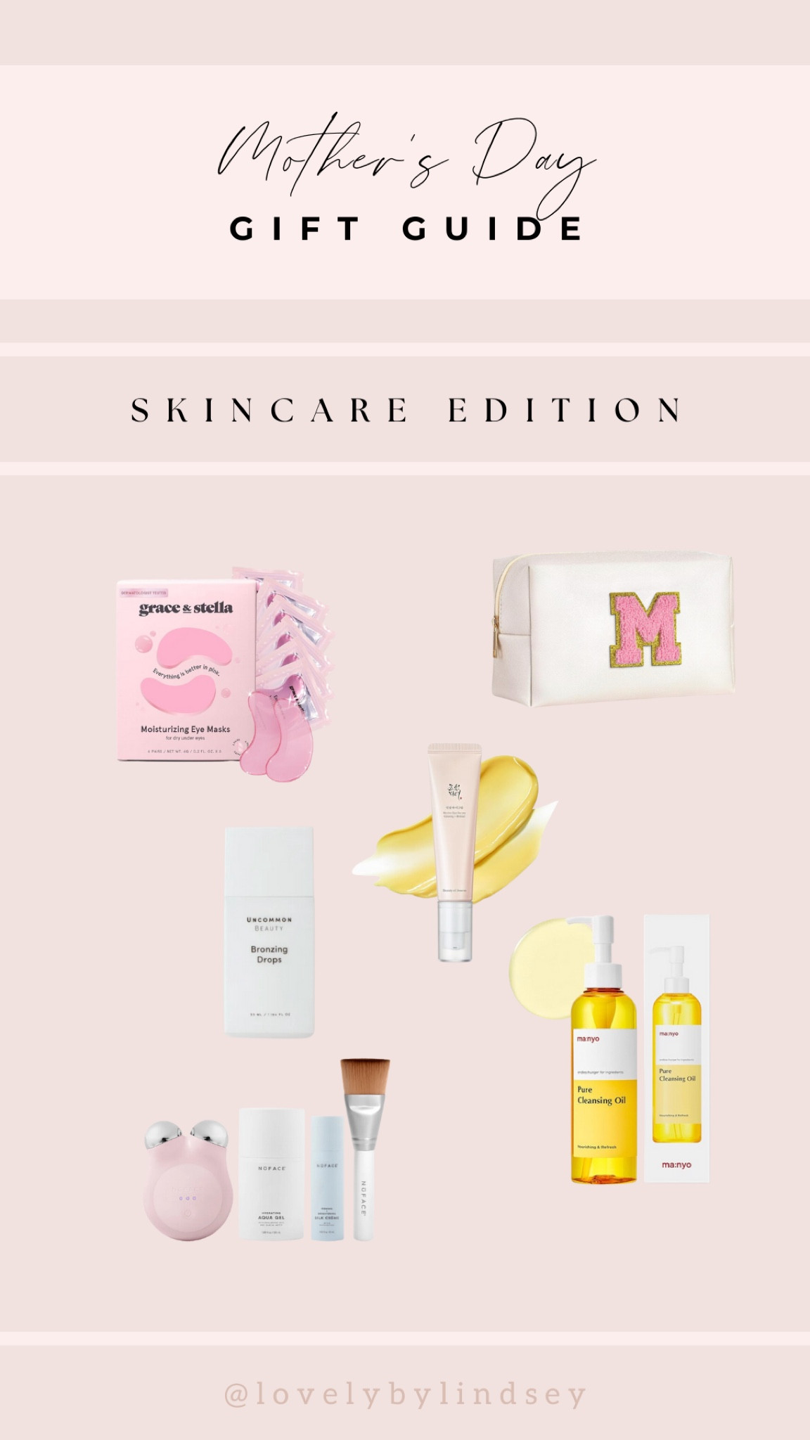 Spoil yourself or your mom for Mother’s Day! These are some great skincare favorites- from cute cosmetic bag to bronzing drops to Korean skincare staples! 

#LTKbeauty