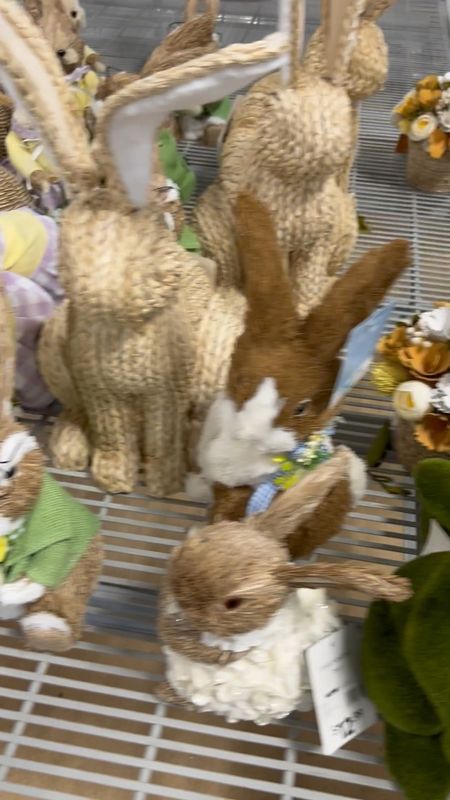 The cutest Easter Bunny decor is in stock at At Home right now!

Rattan Easter Bunny, artificial moss Easter bunny, sisal bunny decor, newsprint bunny, standing Easter bunny, ceramic bunny, white faux fur bunny. Easter decor. Spring table decor. Rattan bee hive decor.

#bunny #easter #spring

#LTKSeasonal #LTKhome #LTKstyletip