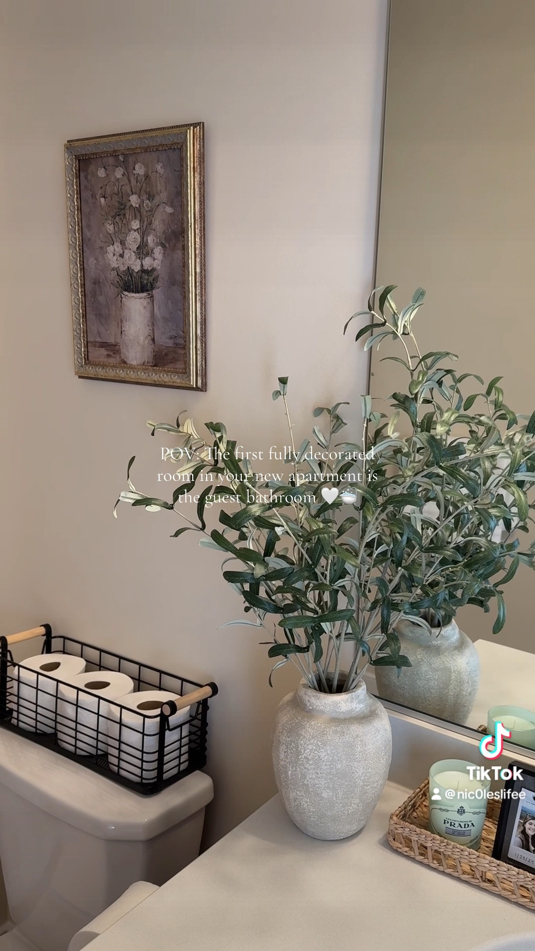 My decorated Guest Bathroom 🤍🛁 

All links are below :) 

#LTKHome #LTKWatchNow