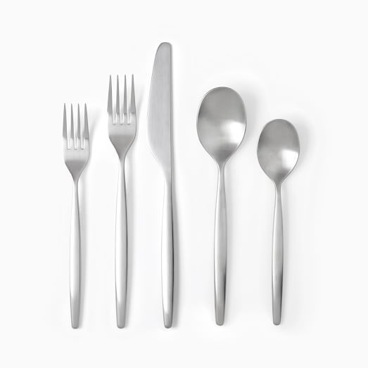 Sidney Flatware Sets - Mirrored | West Elm (US)