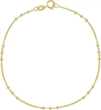BLG 14K Gold Station Bracelet | Nordstrom