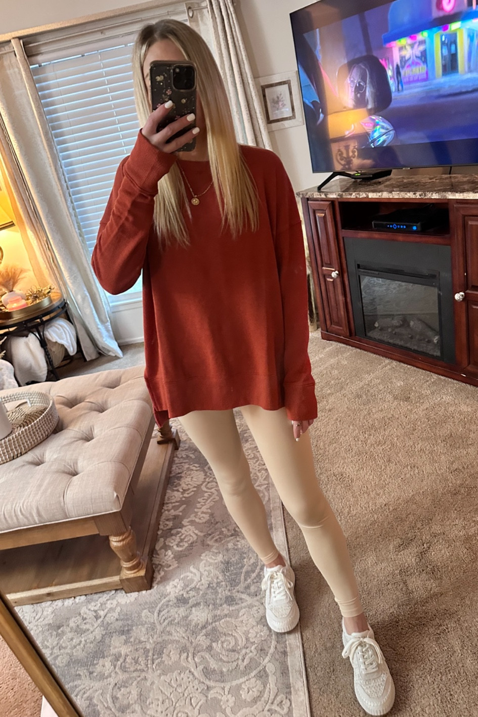 crewneck sweatshirt. Sized up to a small 
Leggings- XS
Platform Sneakers: from Target! Got my normal size. comes in 2 other color options




Walmart. Walmart outfit. Walmart fashion. Walmart finds. Walmart style. Walmart new arrivals. Fall outfit idea. Fall outfit inspo. Walmart outfit. Comfy outfit idea. Casual outfit idea. 

#LTKshoecrush #LTKunder50 #LTKstyletip