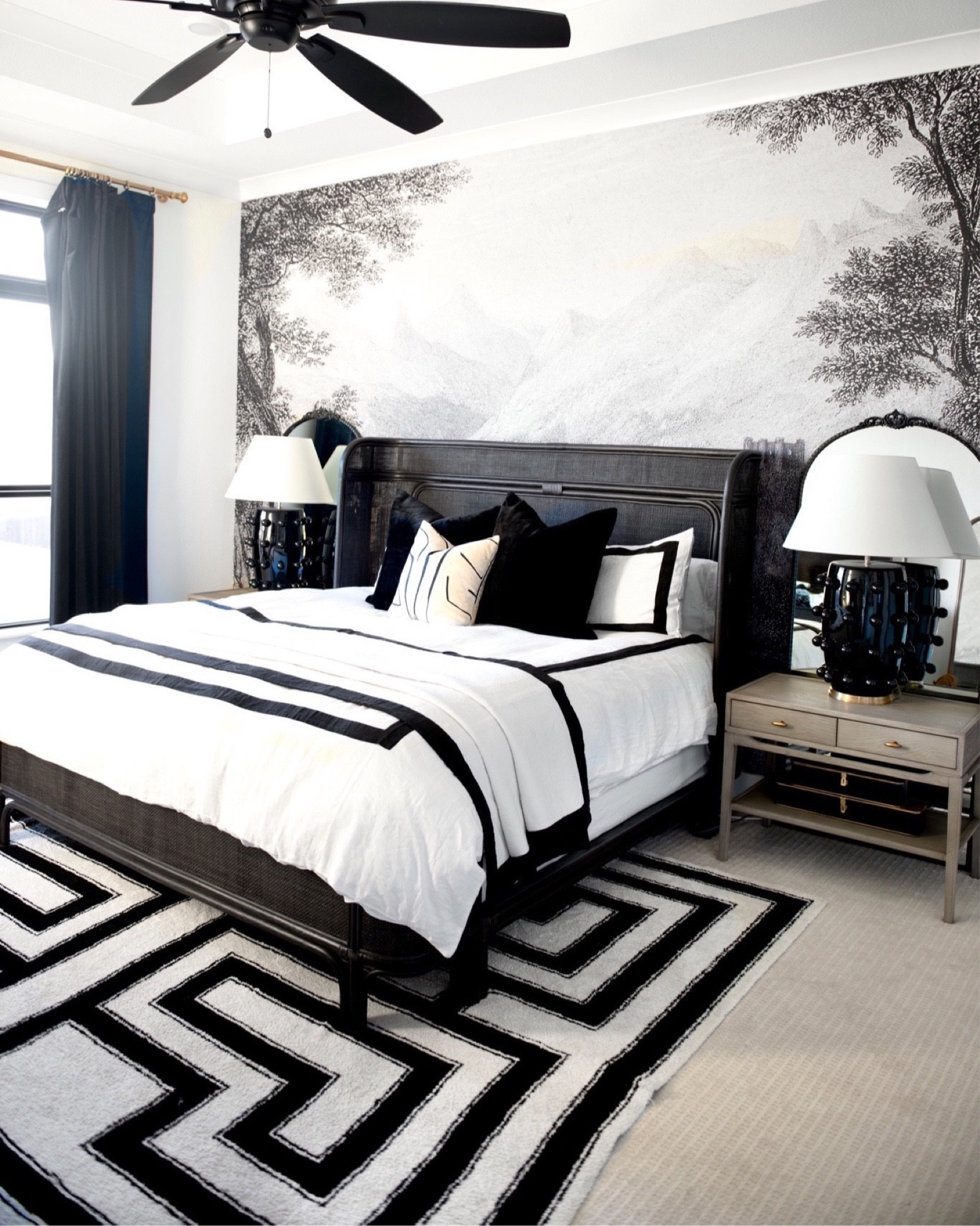 Bedroom, bedroom furniture, nightstand, side table, area rug, bedroom rug, table lamp

#LTKFind #LTKhome #LTKstyletip