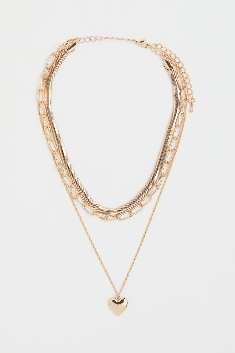 Triple-strand Pendant Necklace | H&M (US + CA)