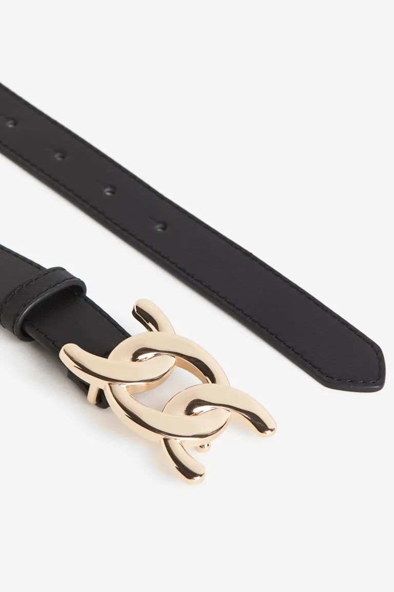 Belt - Black - Ladies | H&M GB | H&M (UK, MY, IN, SG, PH, TW, HK)