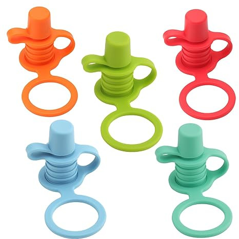 Seeway- No Spill Silicone Bottles Top Spout for Toddlers Kids and Adults, Protects Kids Mouth, BP... | Amazon (US)