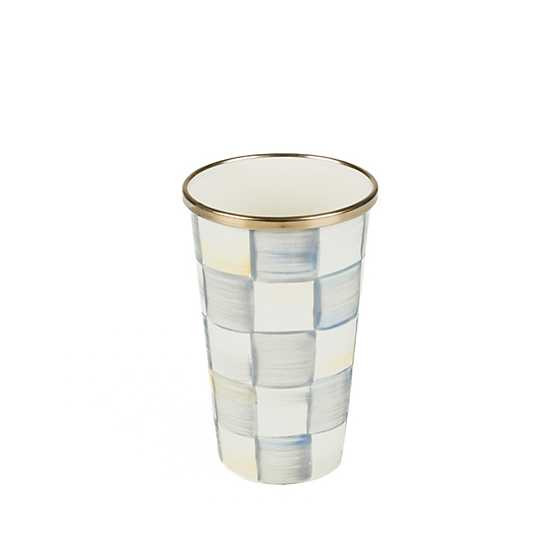 Sterling Check 10 Ounce Tumbler | MacKenzie-Childs