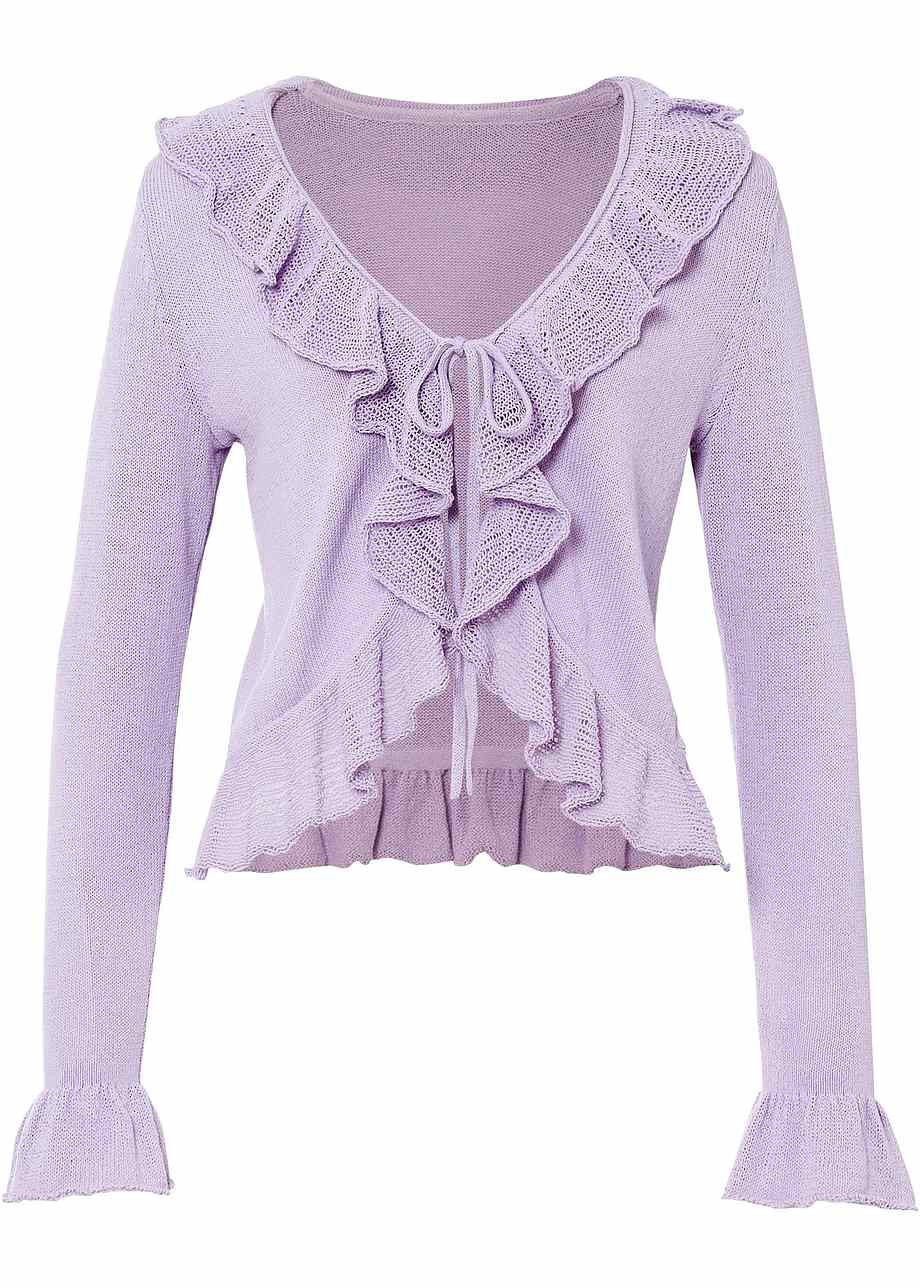 Strickbolero mit Volants | Bonprix DE