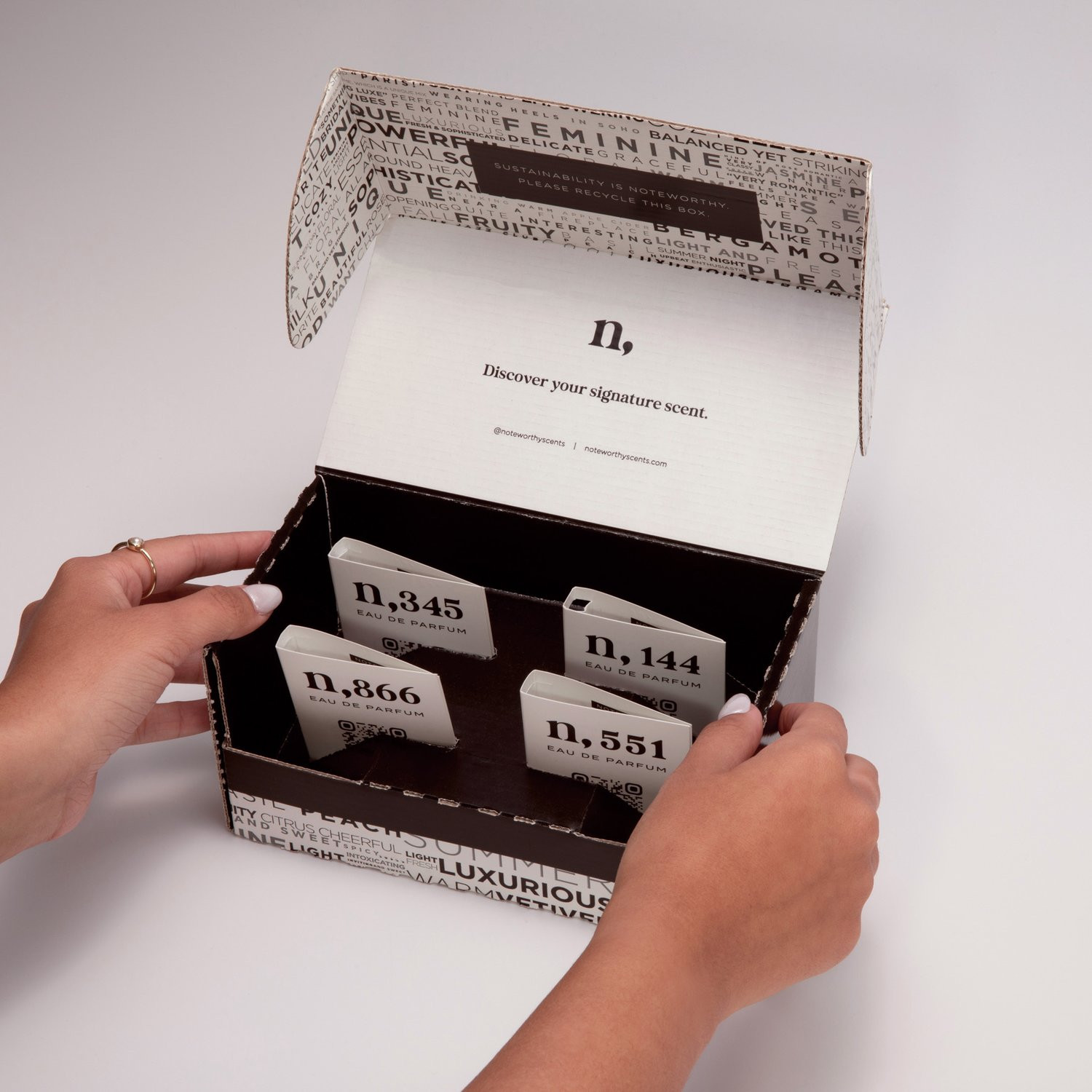 Four Expertly Crafted Scents - personalized | Noteworthy Scents