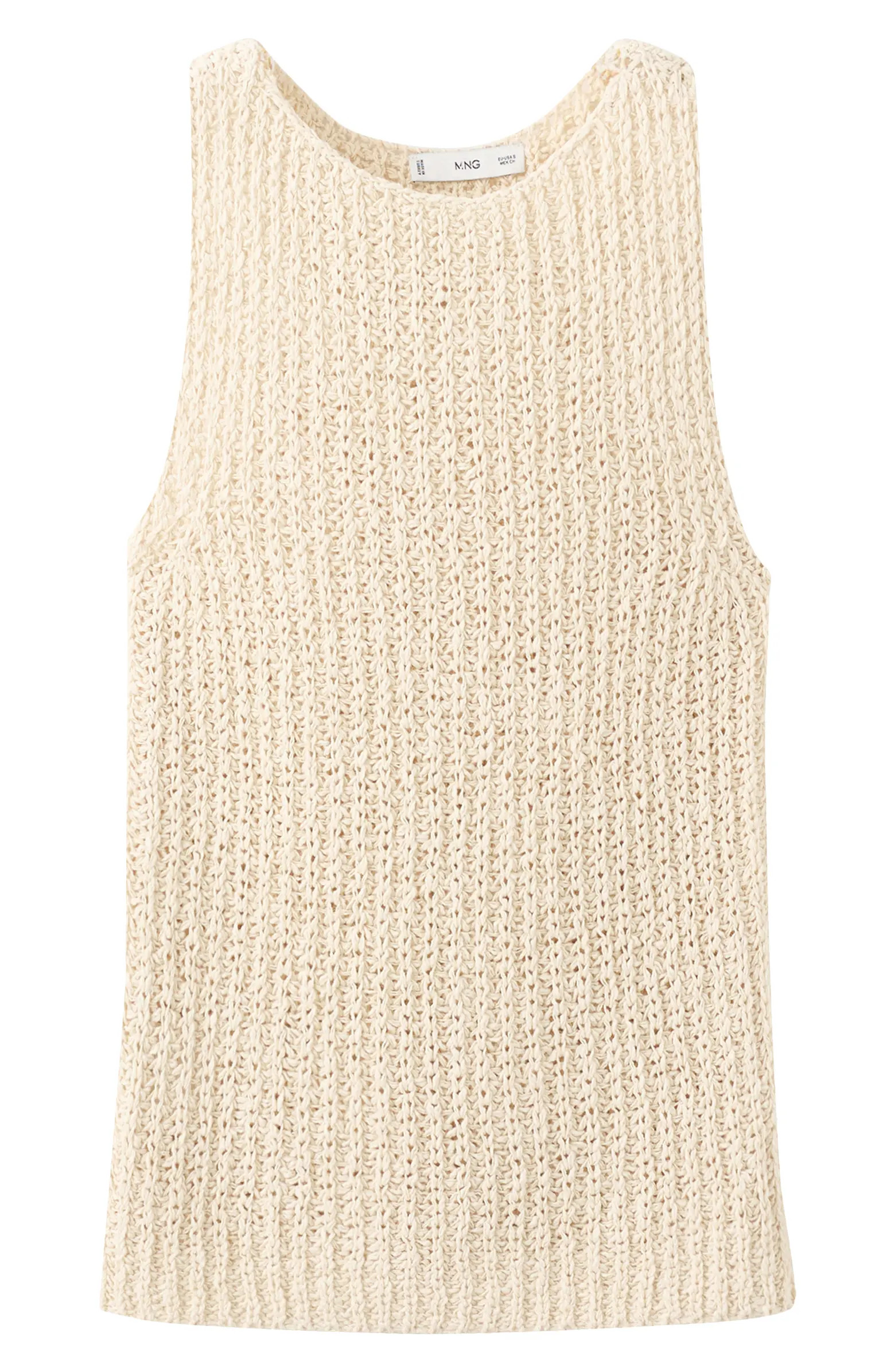 Open Stitch Cotton Tank | Nordstrom